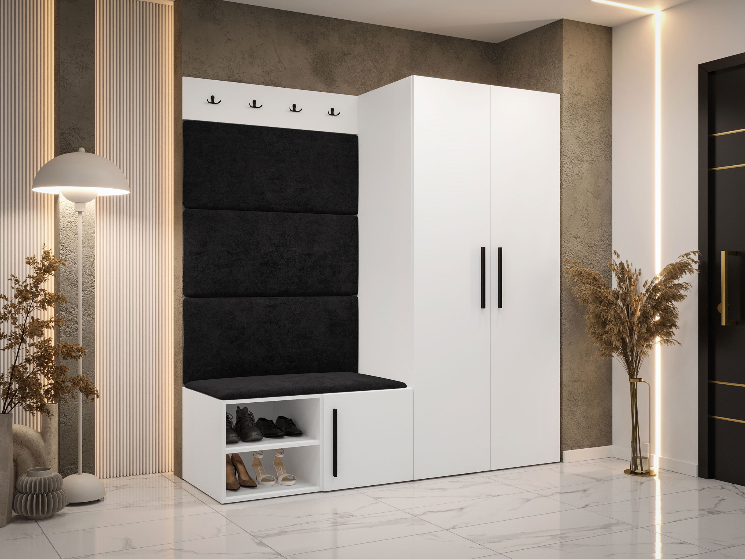 Gangmeubelset Hartford 526 (Wit)