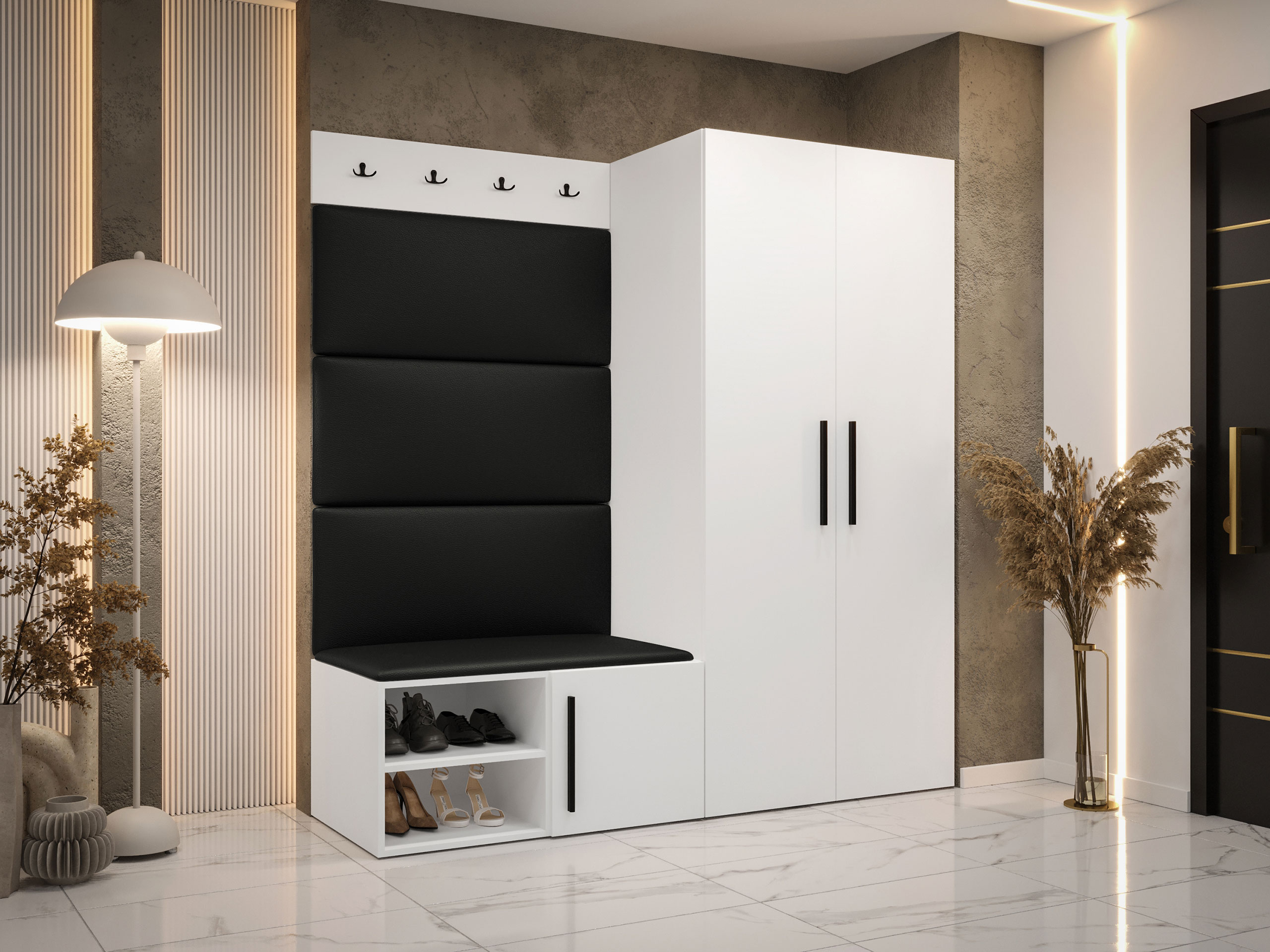 Gangmeubelset Hartford 526 (Wit)