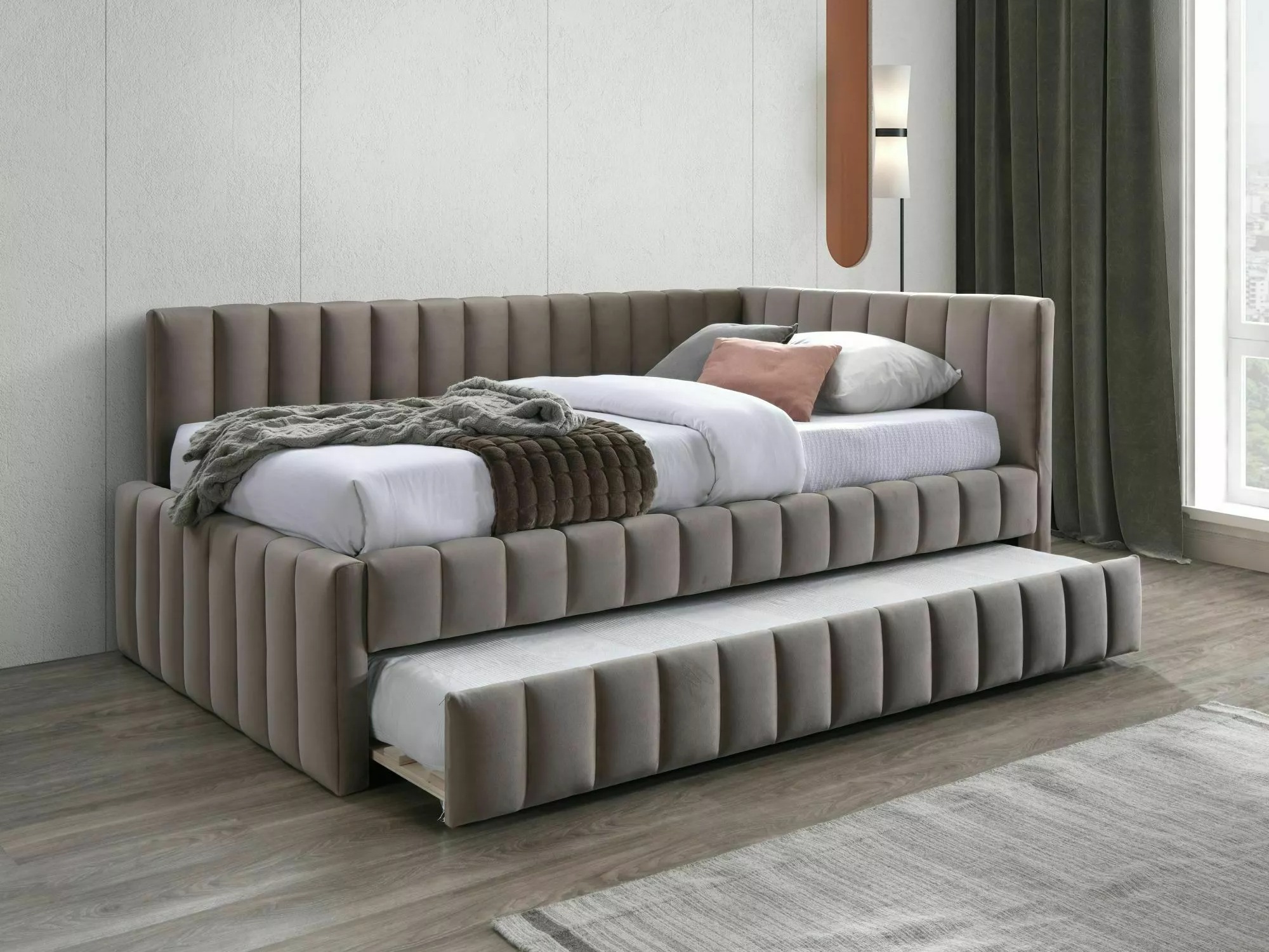 Bed Detroit 855 (Beige)