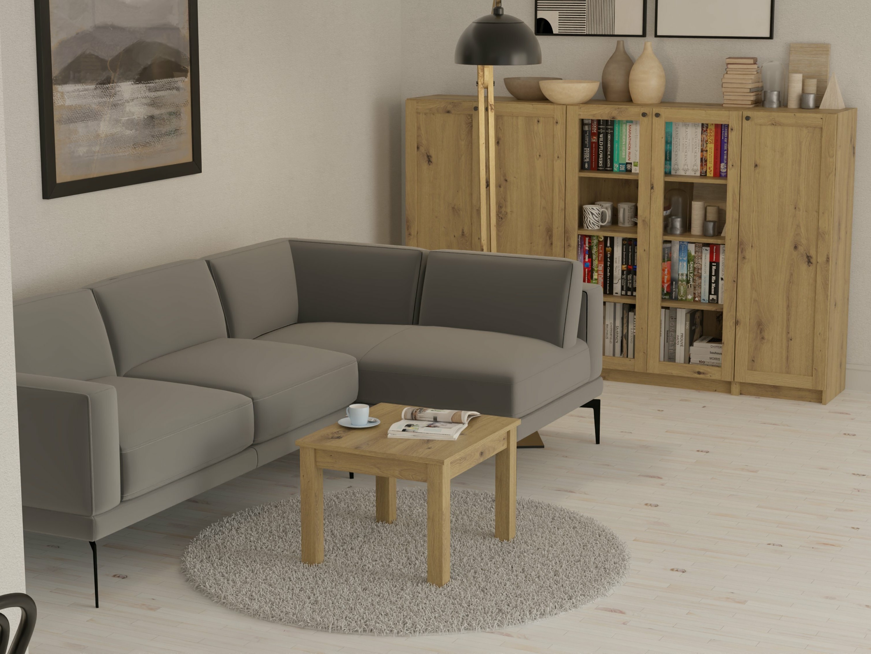 Salontafel Bristol 225 (Artisan eiken)