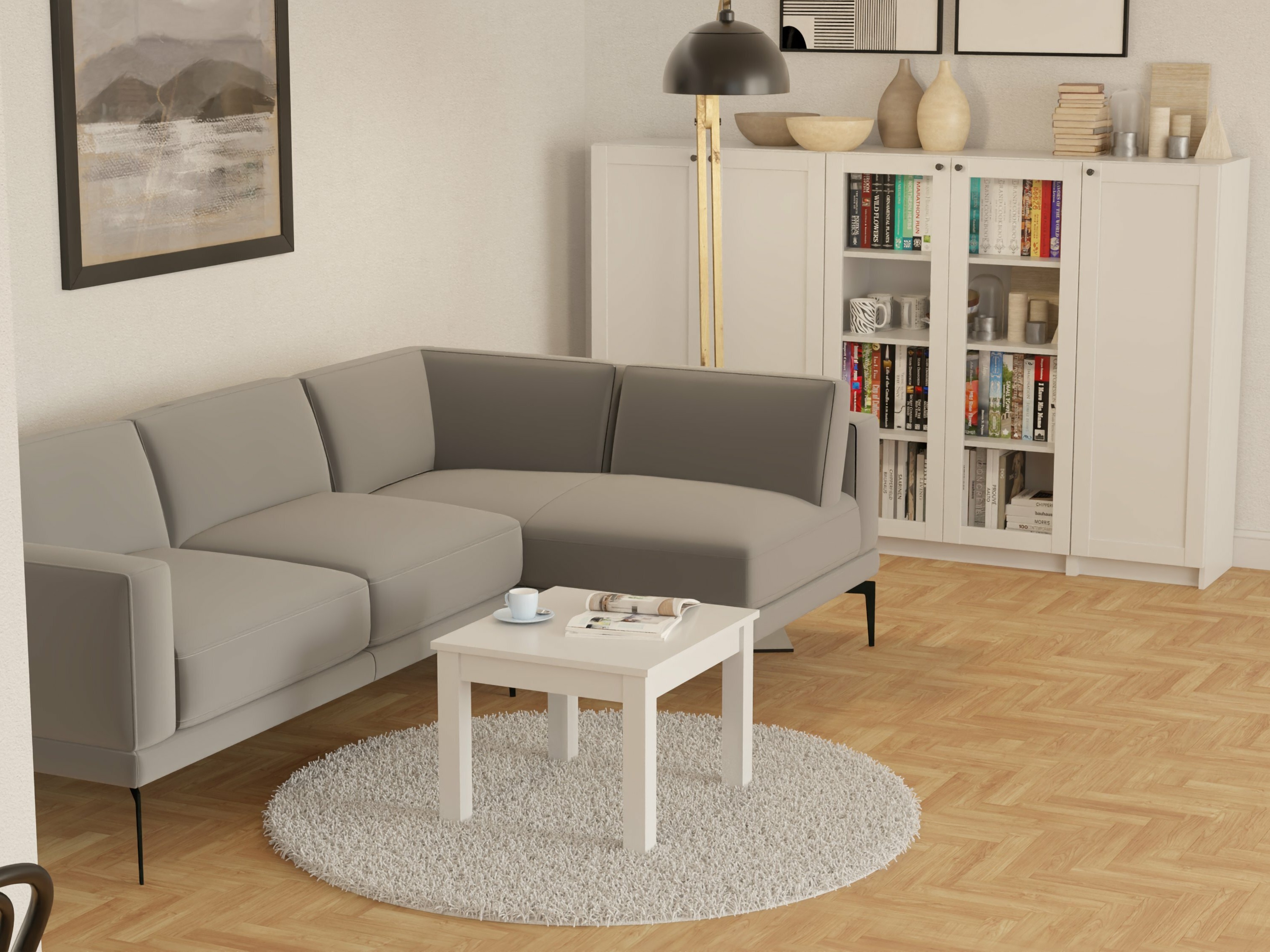 Salontafel Bristol 225 (Wit)