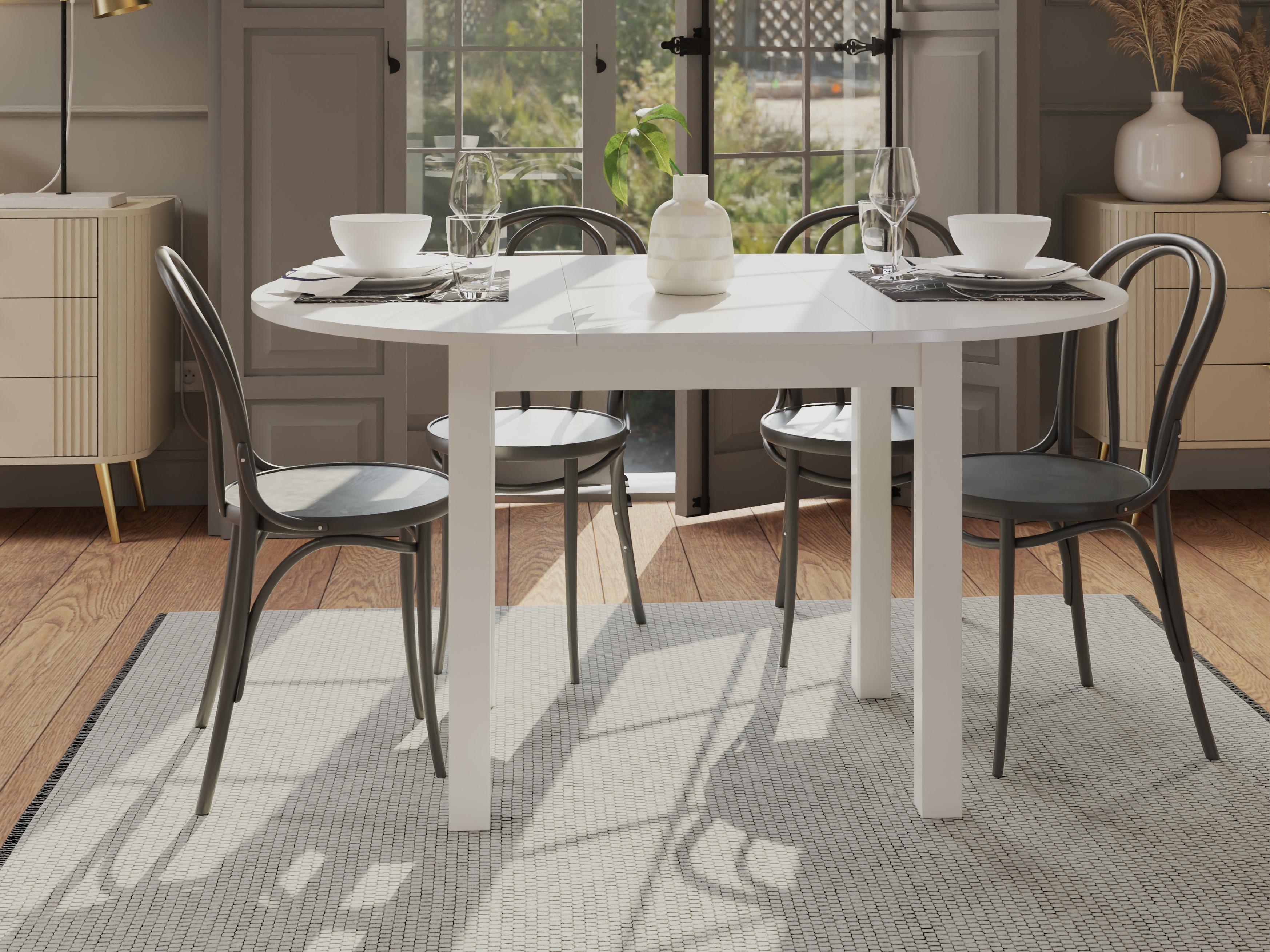 Tafel Bristol 226 (Wit)