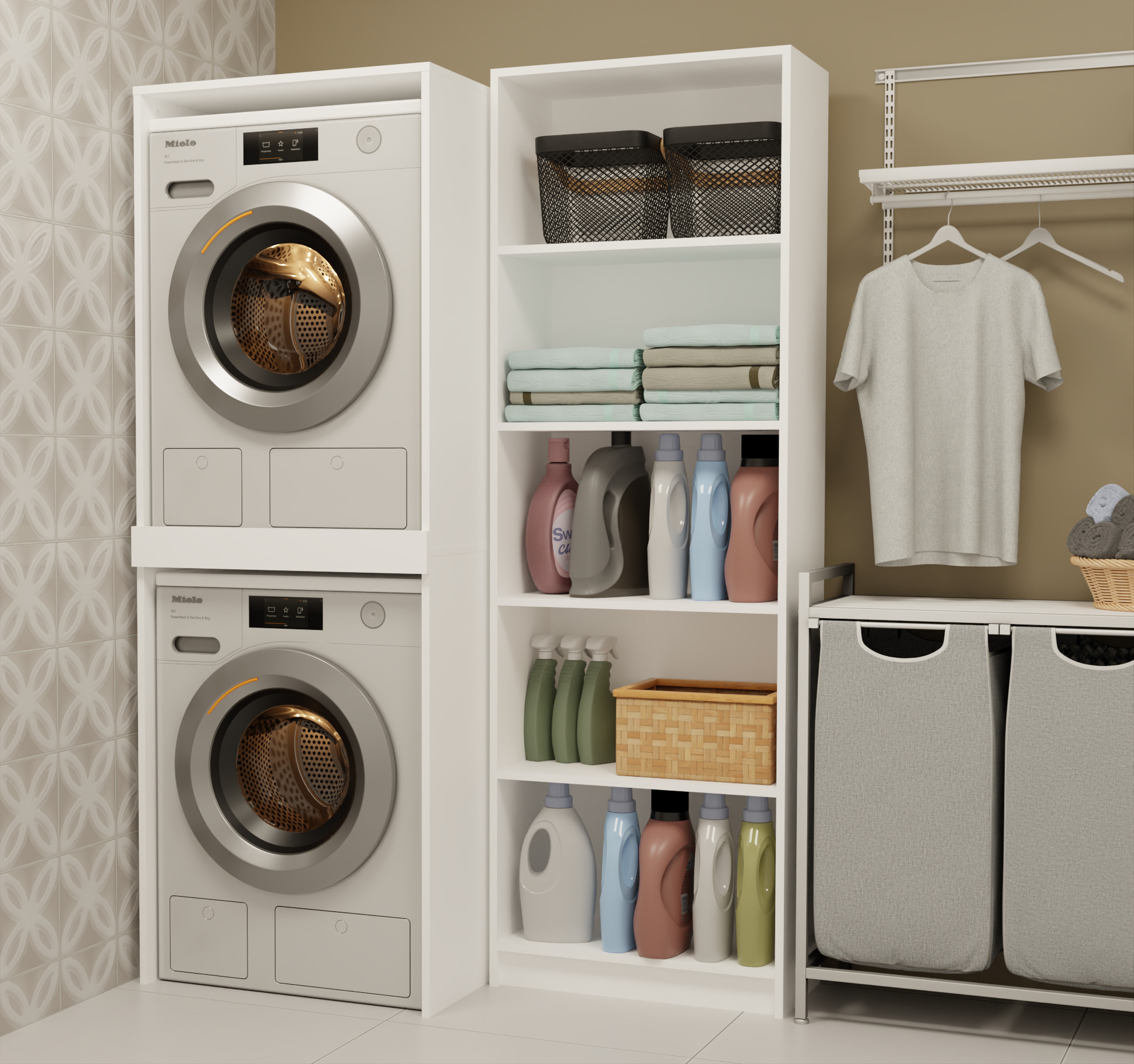 Plank voor de badkamer Balelbo 108 (Wit)