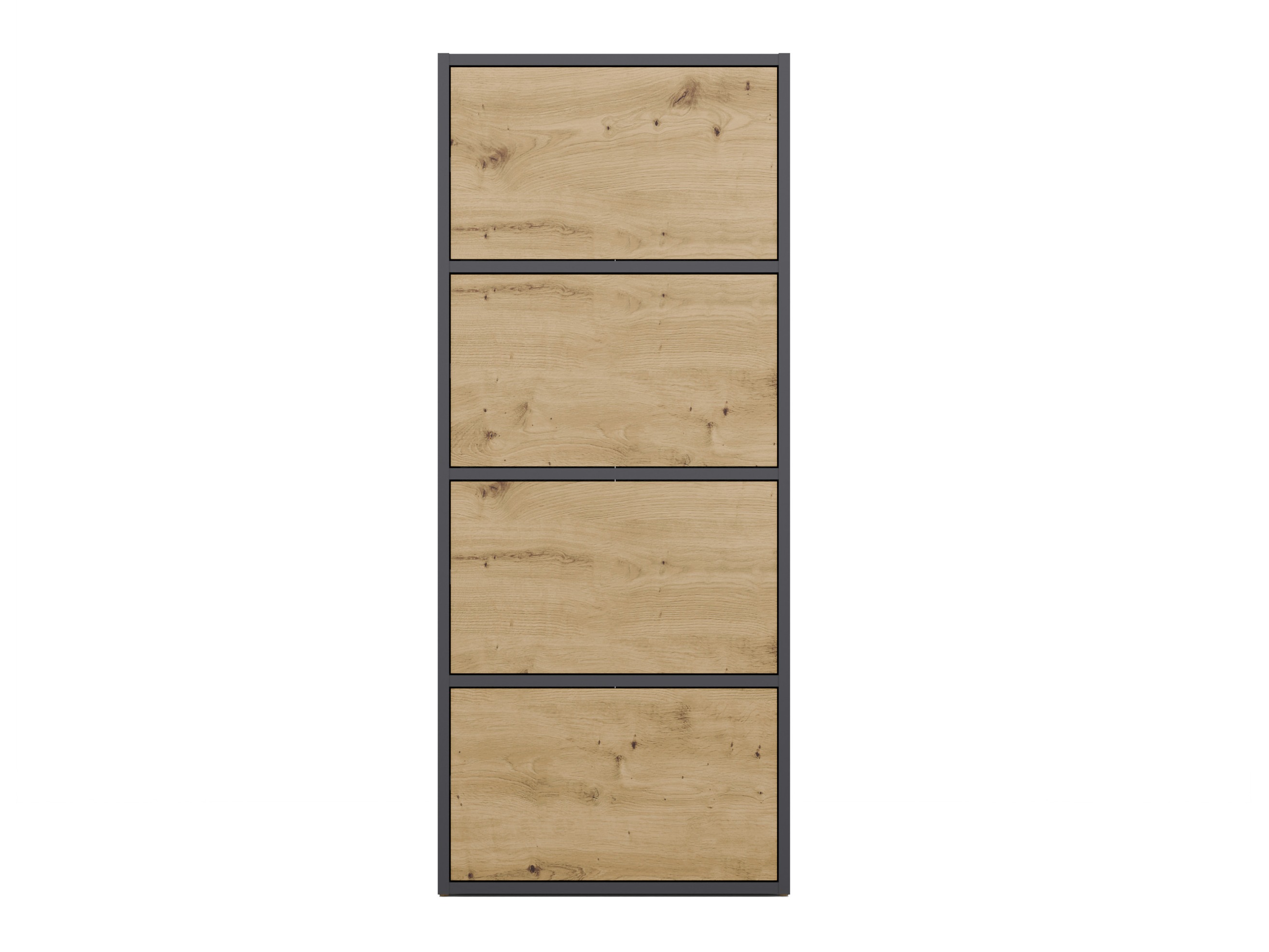 Dressoir Mandeville 298 (Antraciet + Artisan eiken)