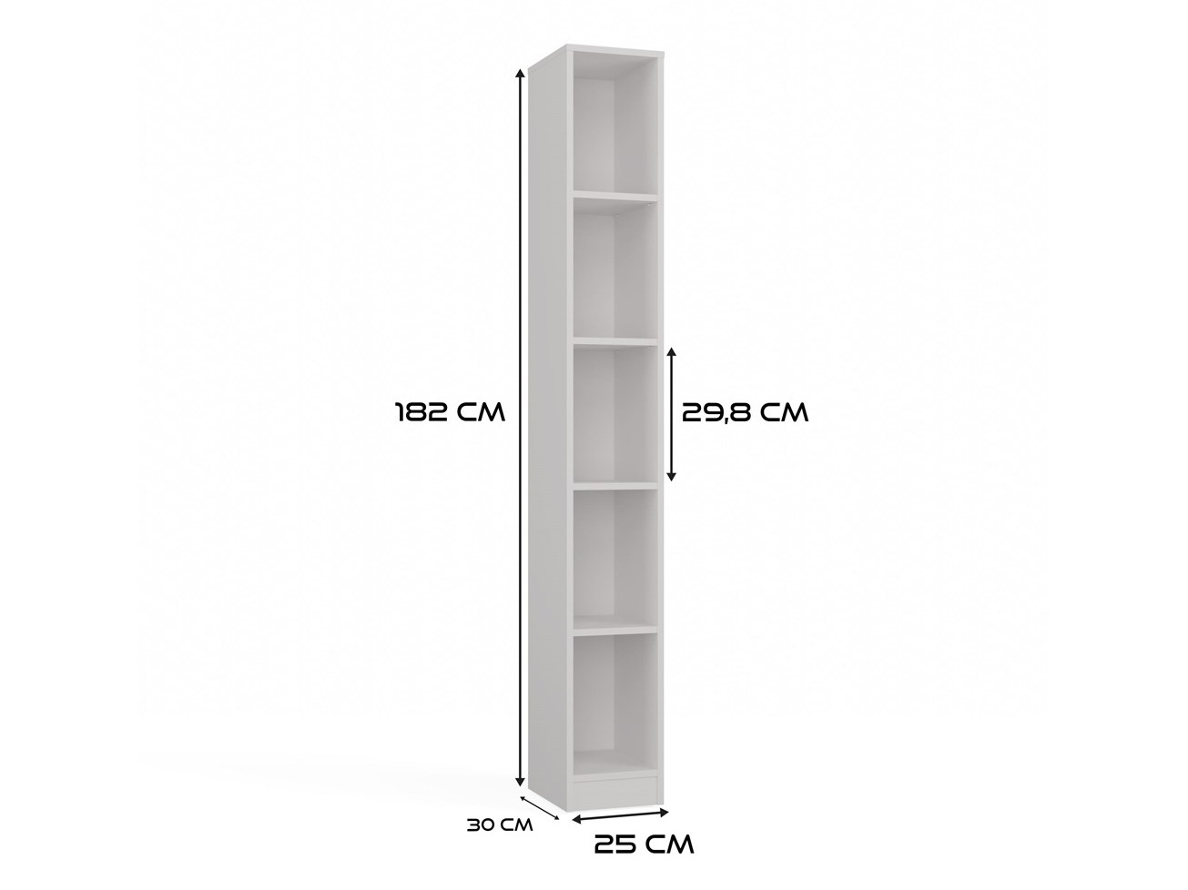 Boekenkast Mandeville 308