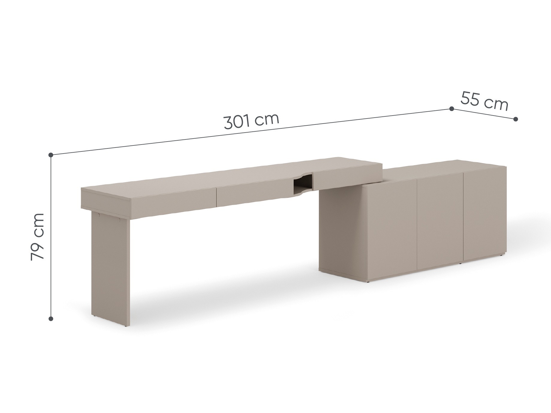 Bureau Evareve 111 (Links)