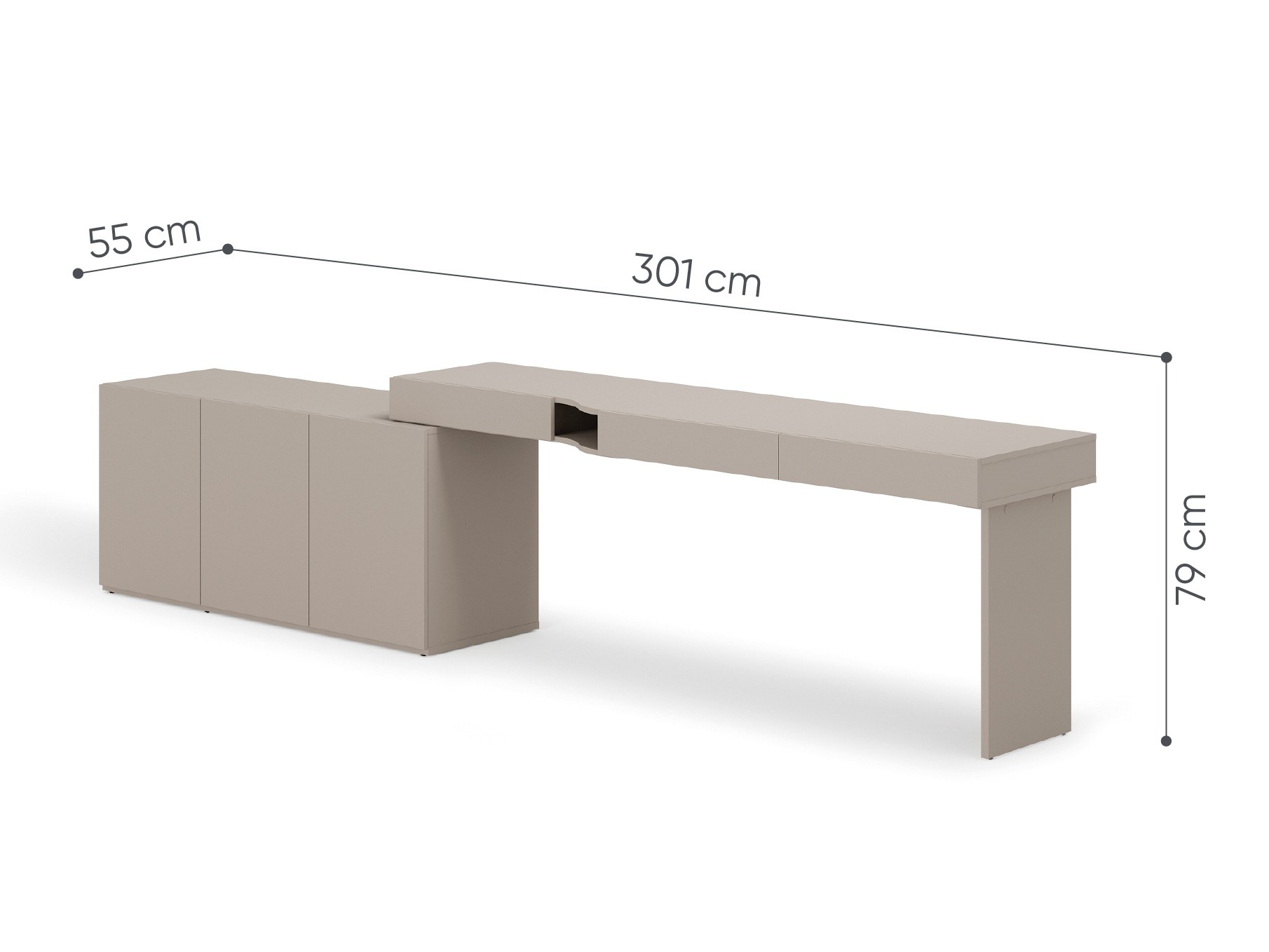 Bureau Evareve 111 (Rechts)