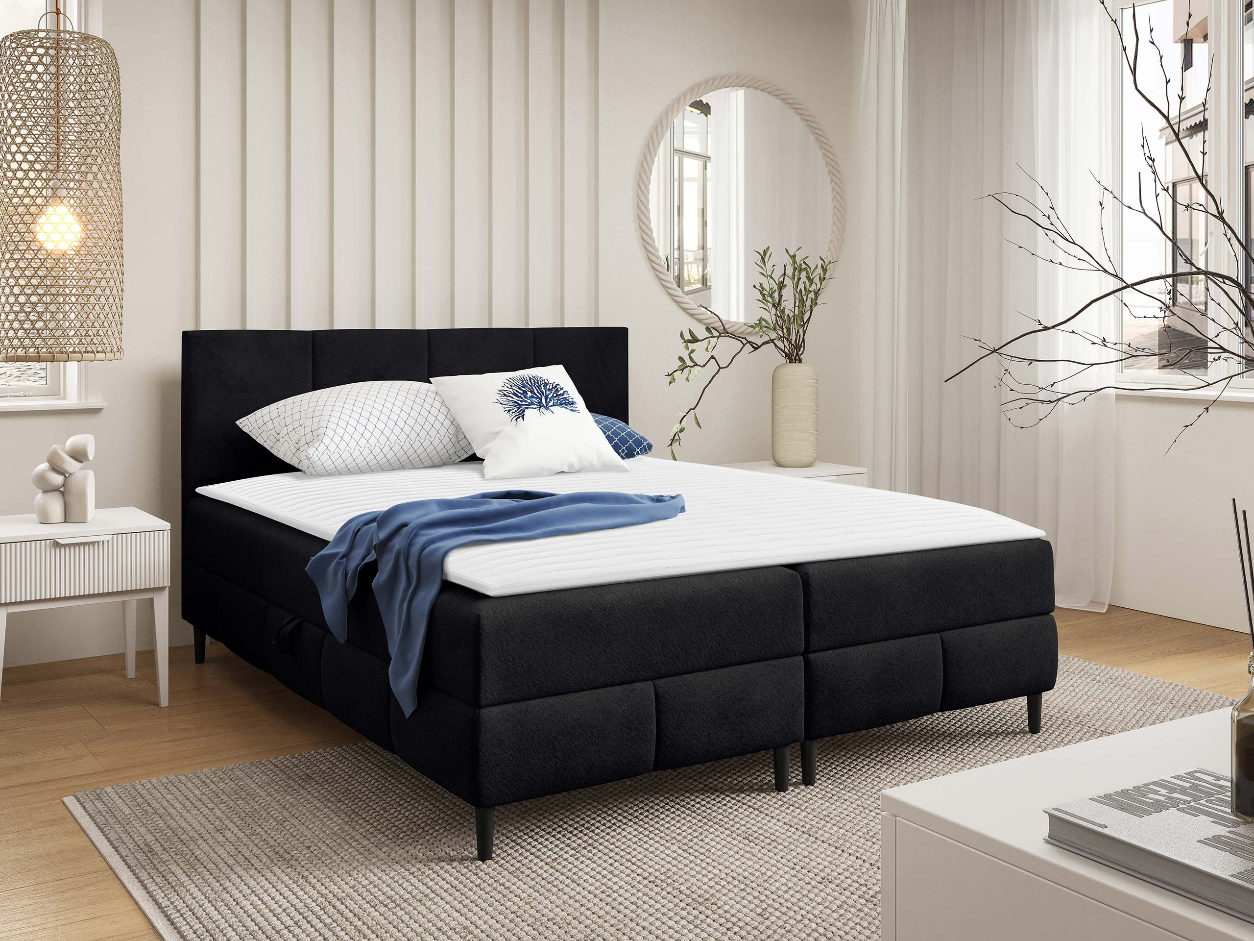 Boxspring Rivus I (Coral 60)