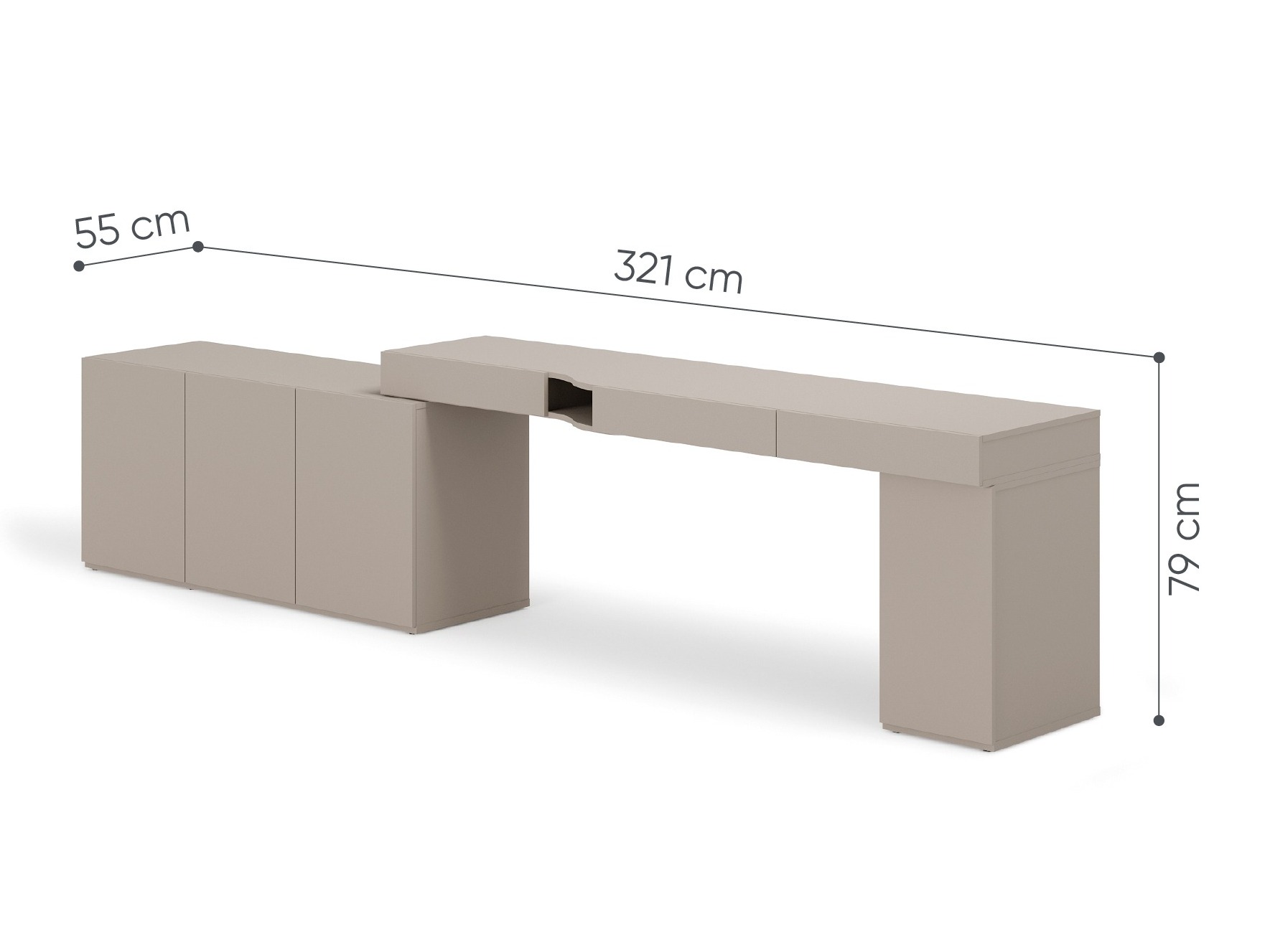 Bureau Evareve 114 (Rechts)