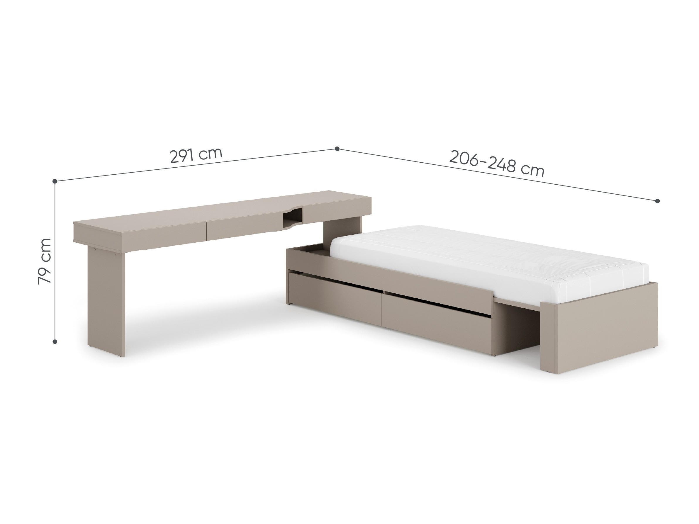 Meubelset Evareve 117 (Links)