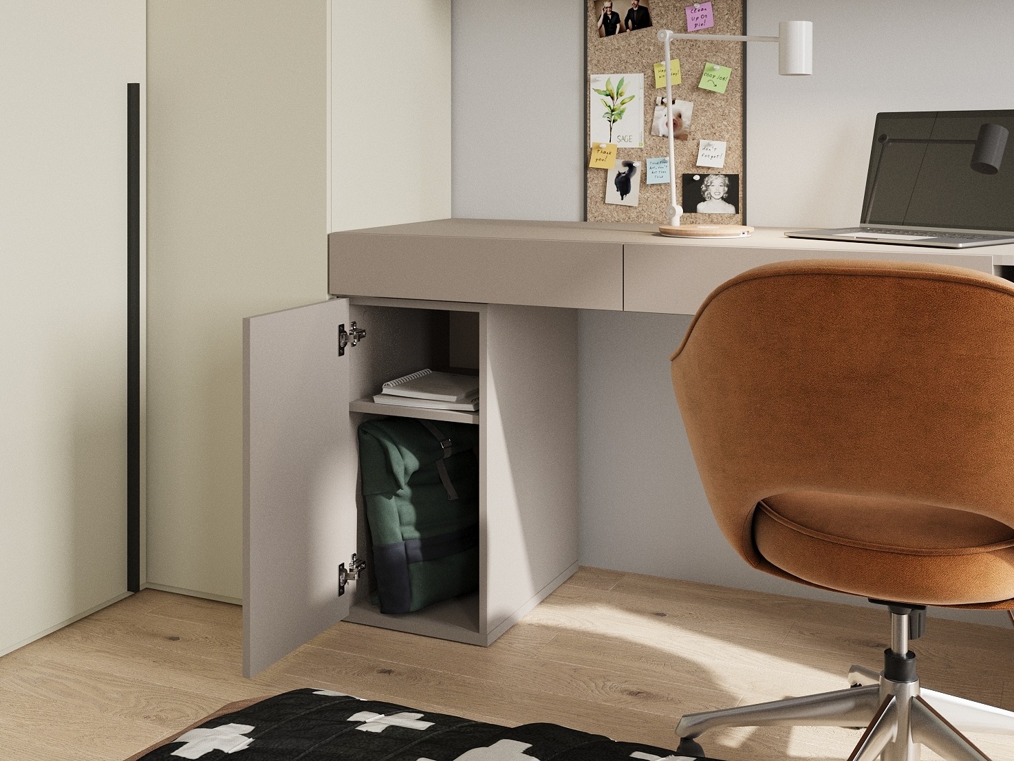 Bureau Evareve 110 (Links)