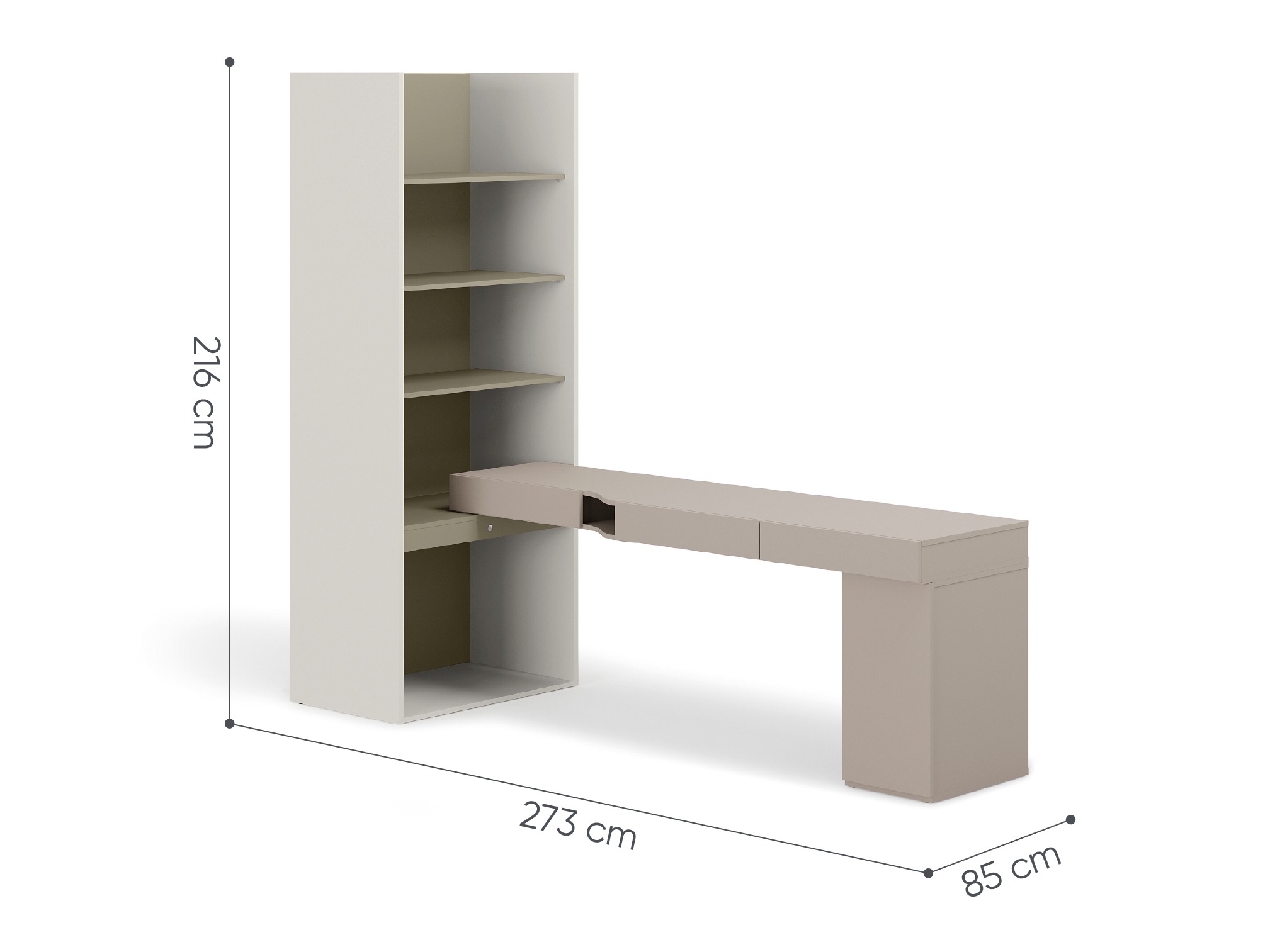 Thuiskantoorset Evareve 119 (Rechts)