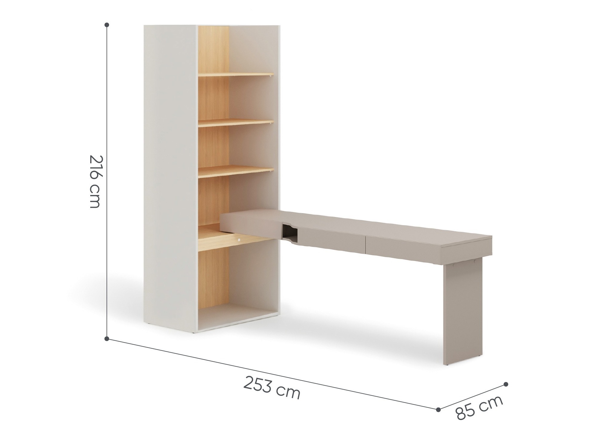 Thuiskantoorset Evareve 120 (Rechts)