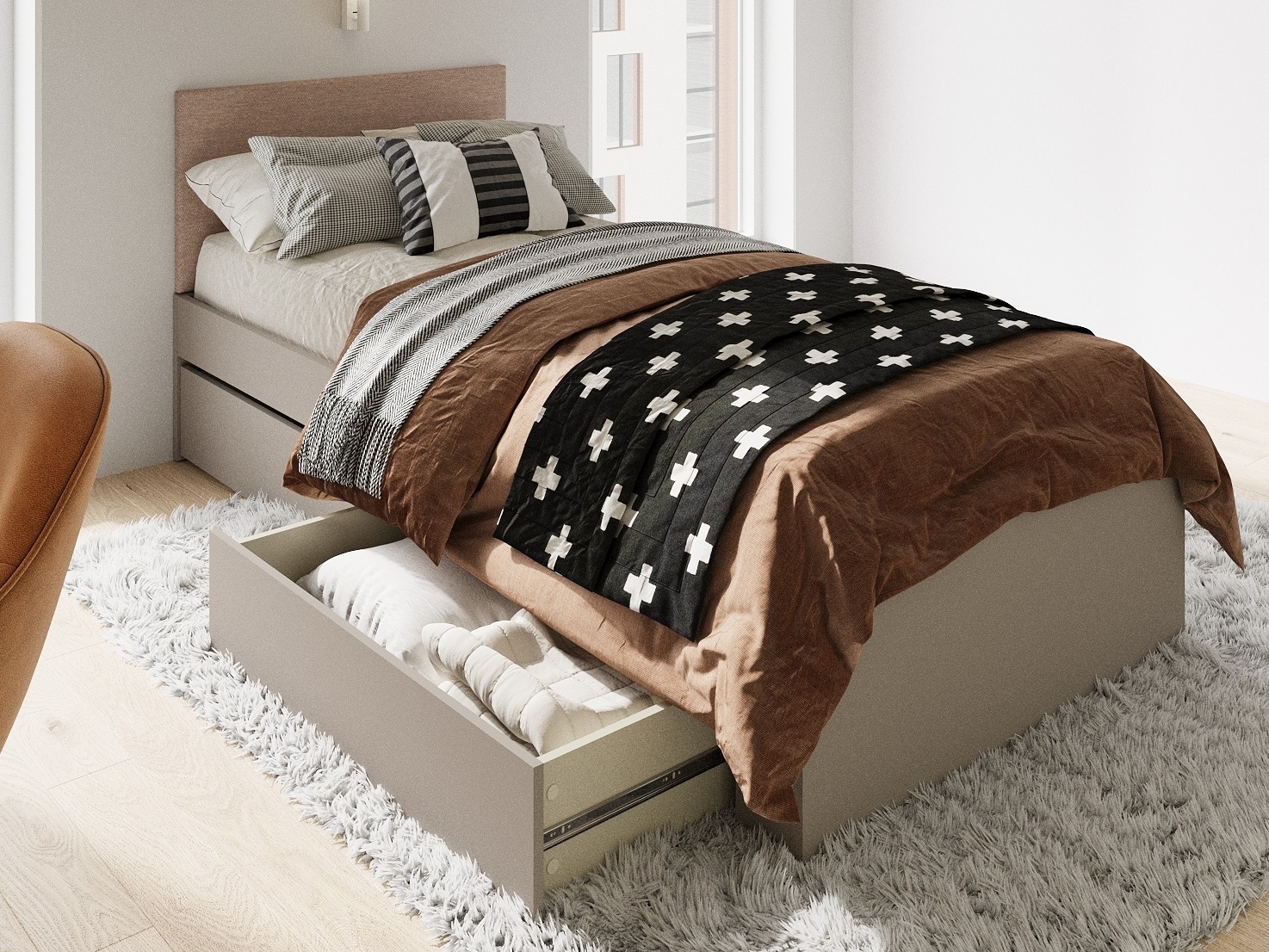 Zacht wandpaneel Evareve 121