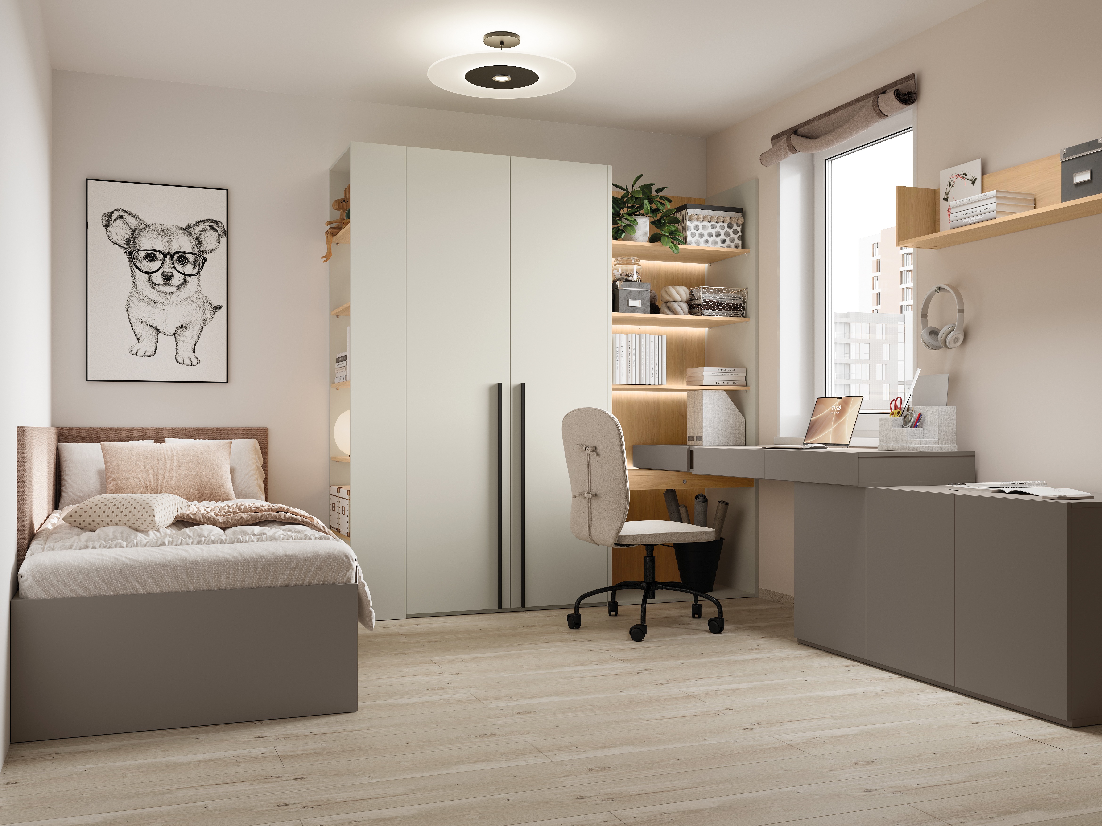 Zacht wandpaneel Evareve 121