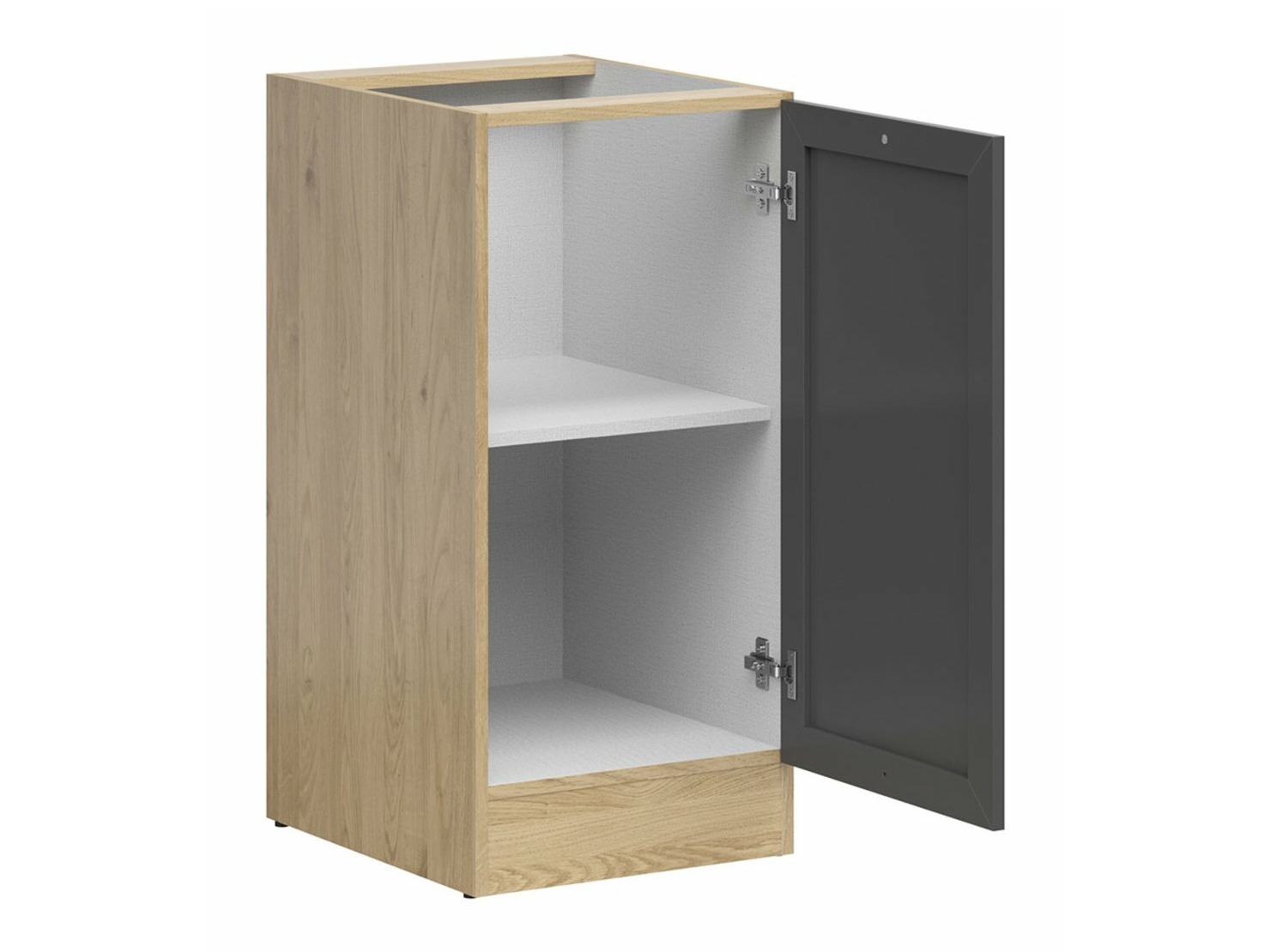Modulaire kast met deuren Classic Grey Oak 100