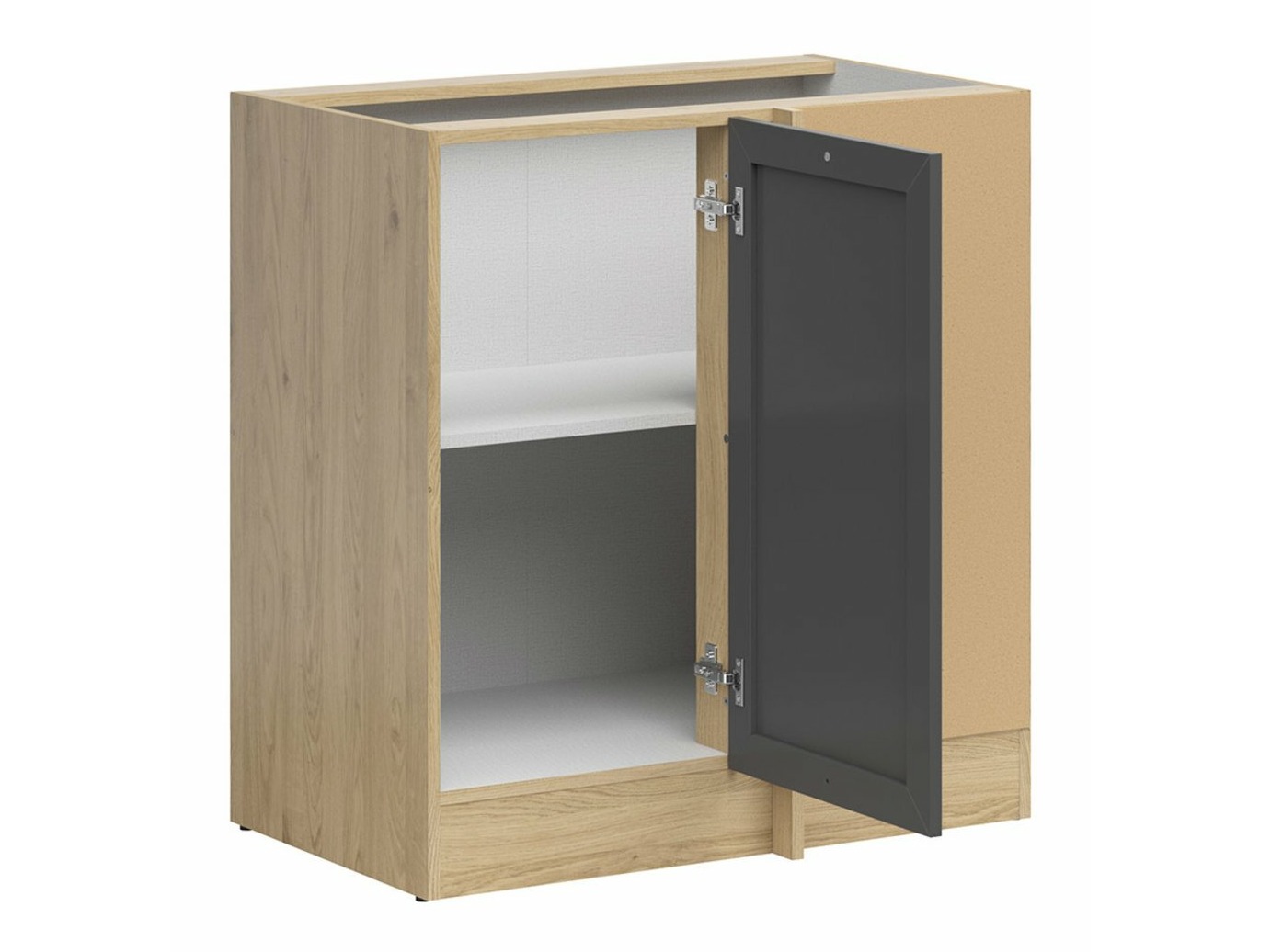 Modulaire hoekkast Classic Grey Oak 115
