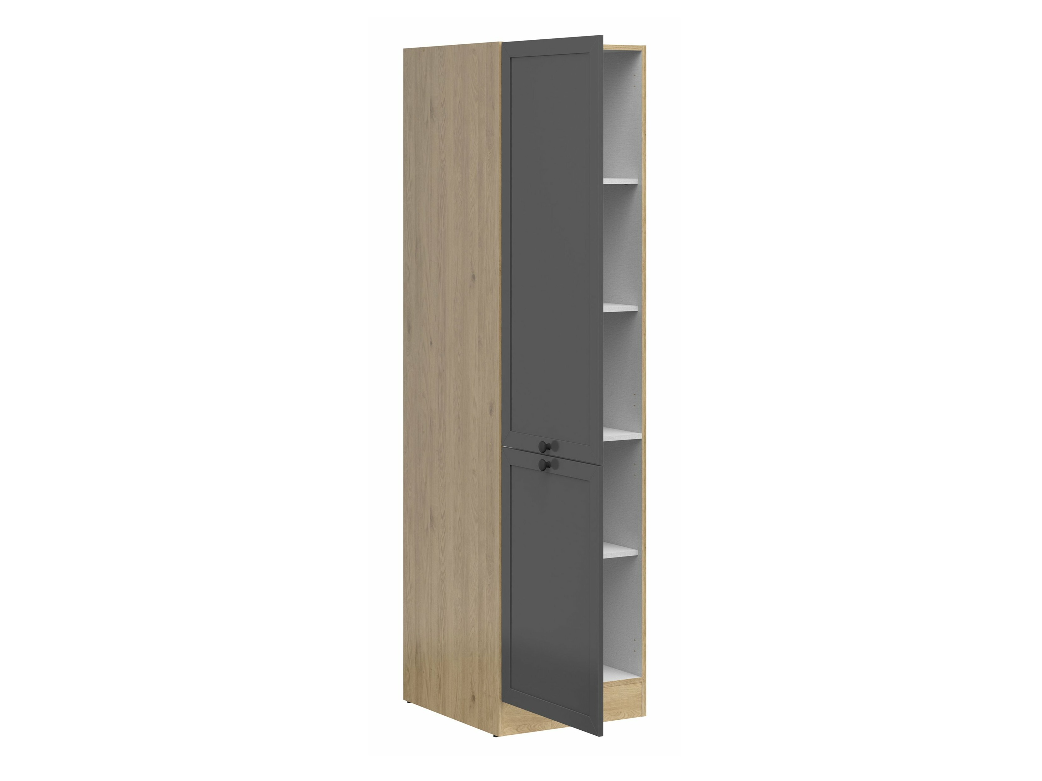 Modulaire kast met deuren Classic Grey Oak 114