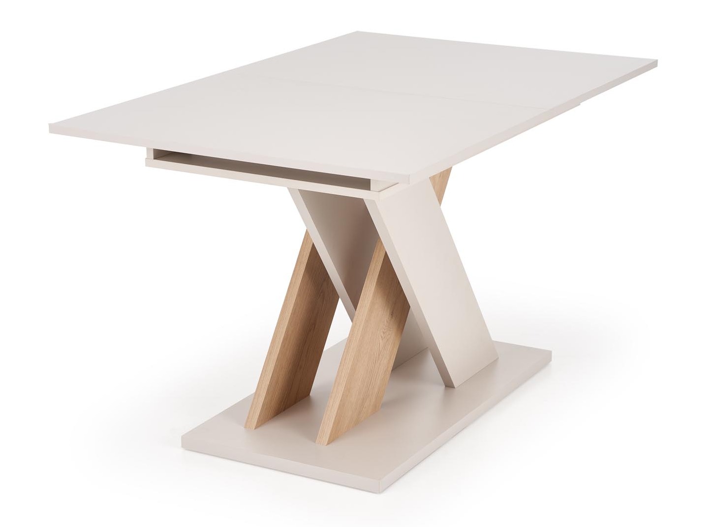 Tafel Houston 1724 (Eiken creme + Kasjmier)