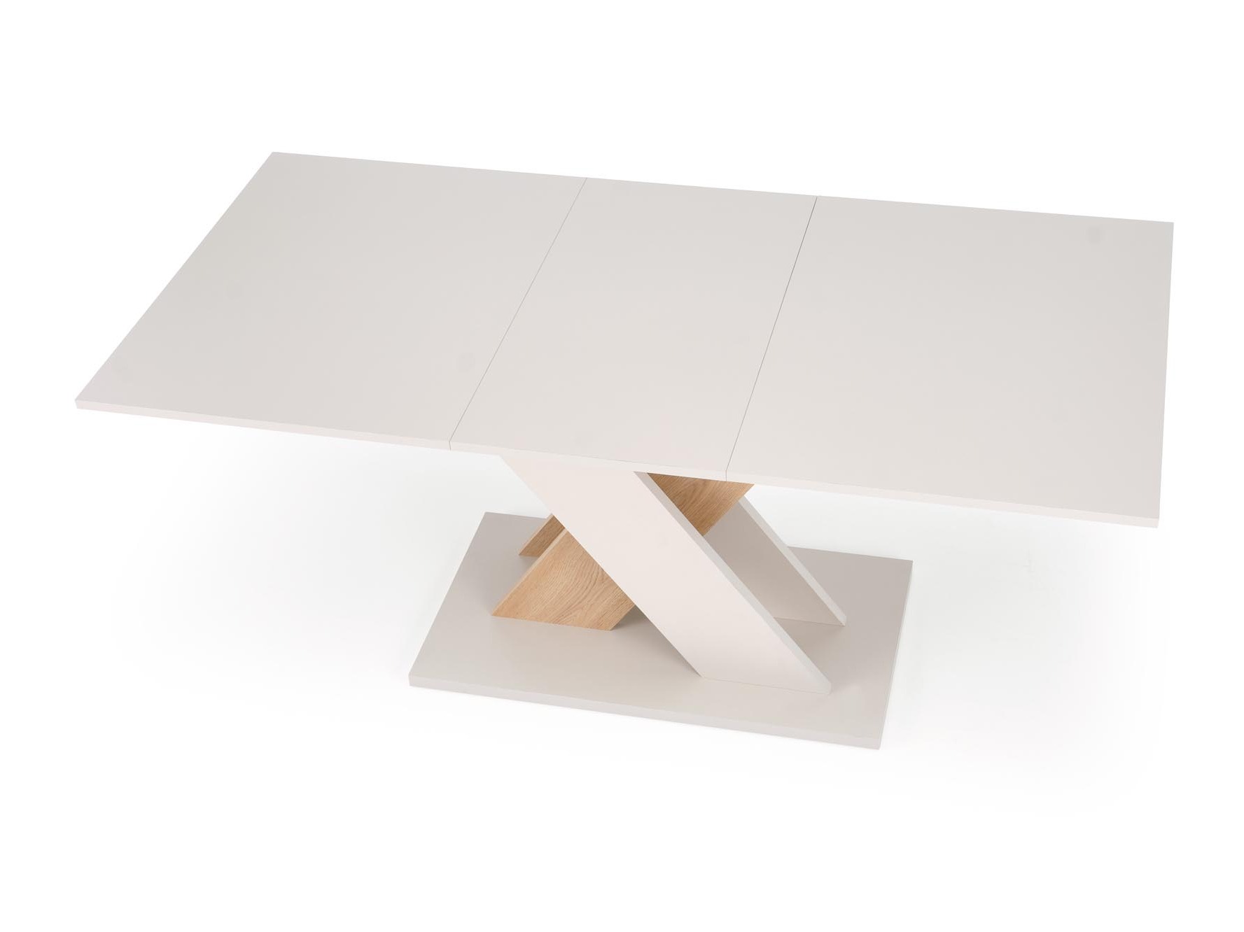 Tafel Houston 1724 (Eiken creme + Kasjmier)