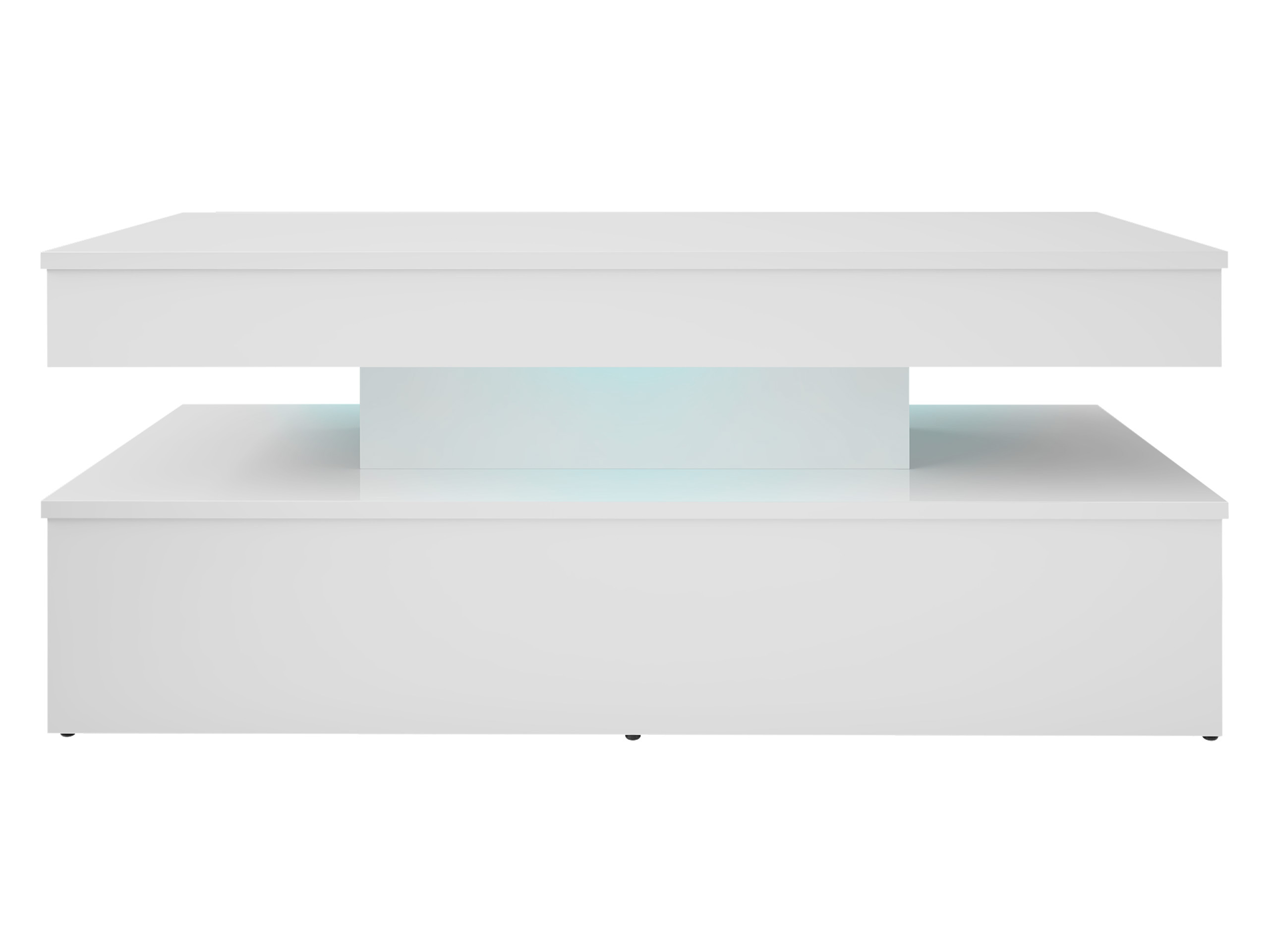 Salontafel Monfero (Wit + Glanzend wit)
