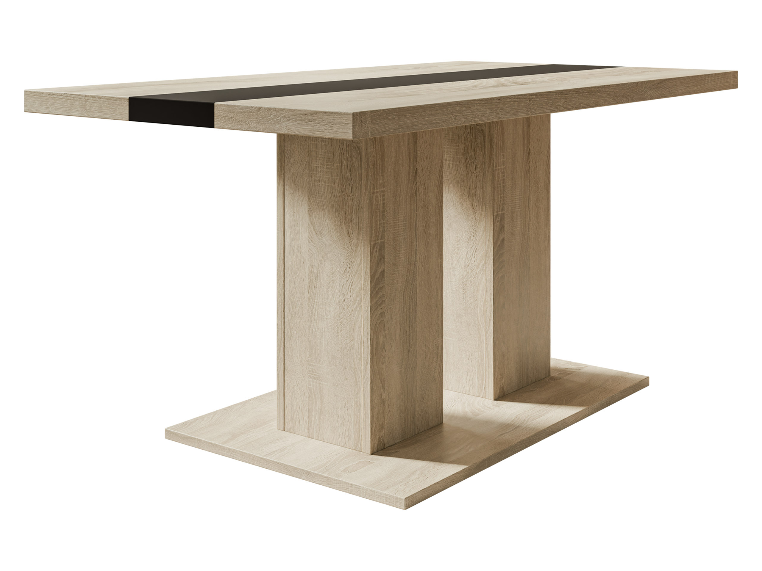 Salontafel Tucson 147 (Sonoma eik + Zwart)