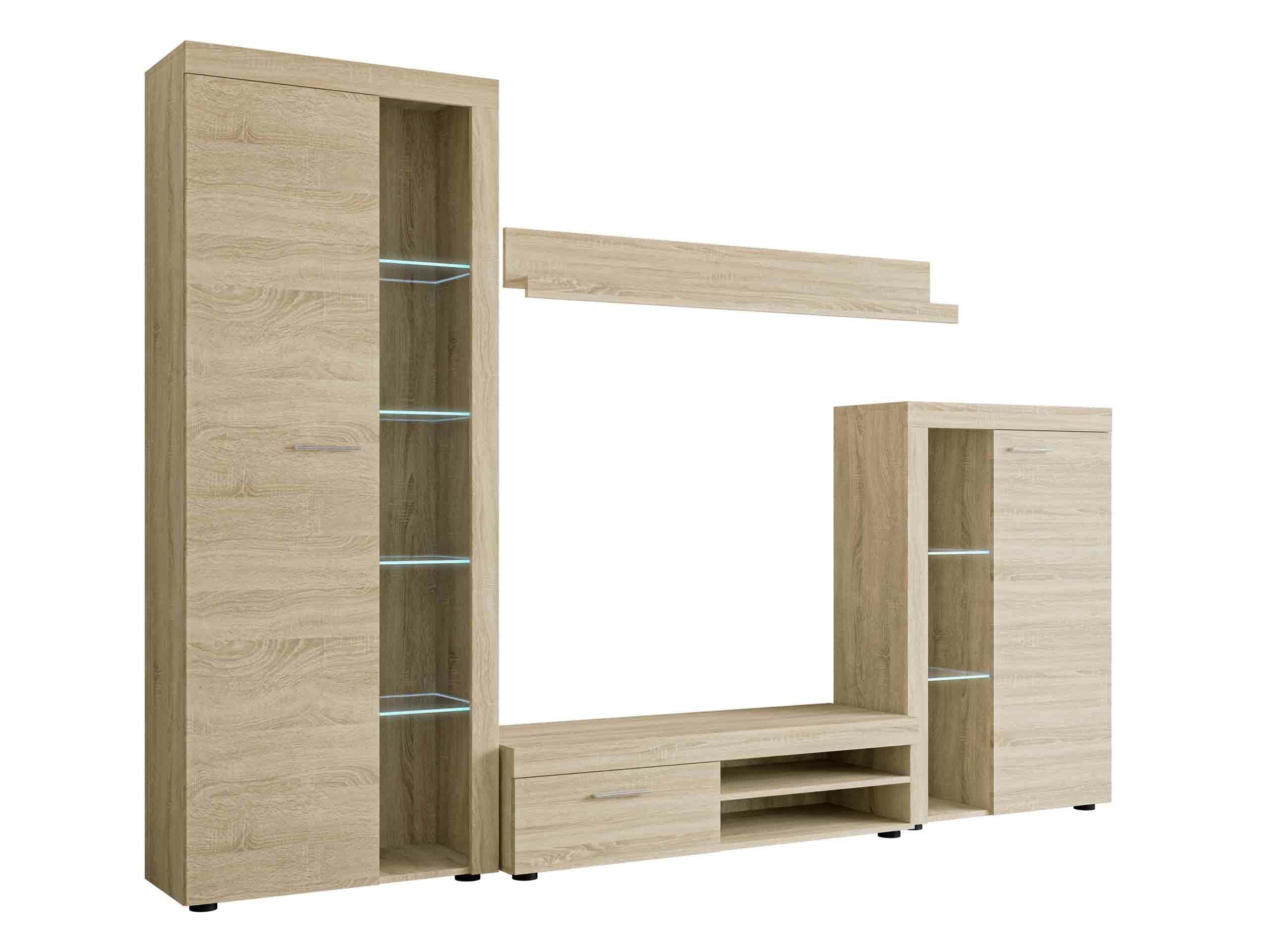 Woonkamerset Soca (Sonoma eik)