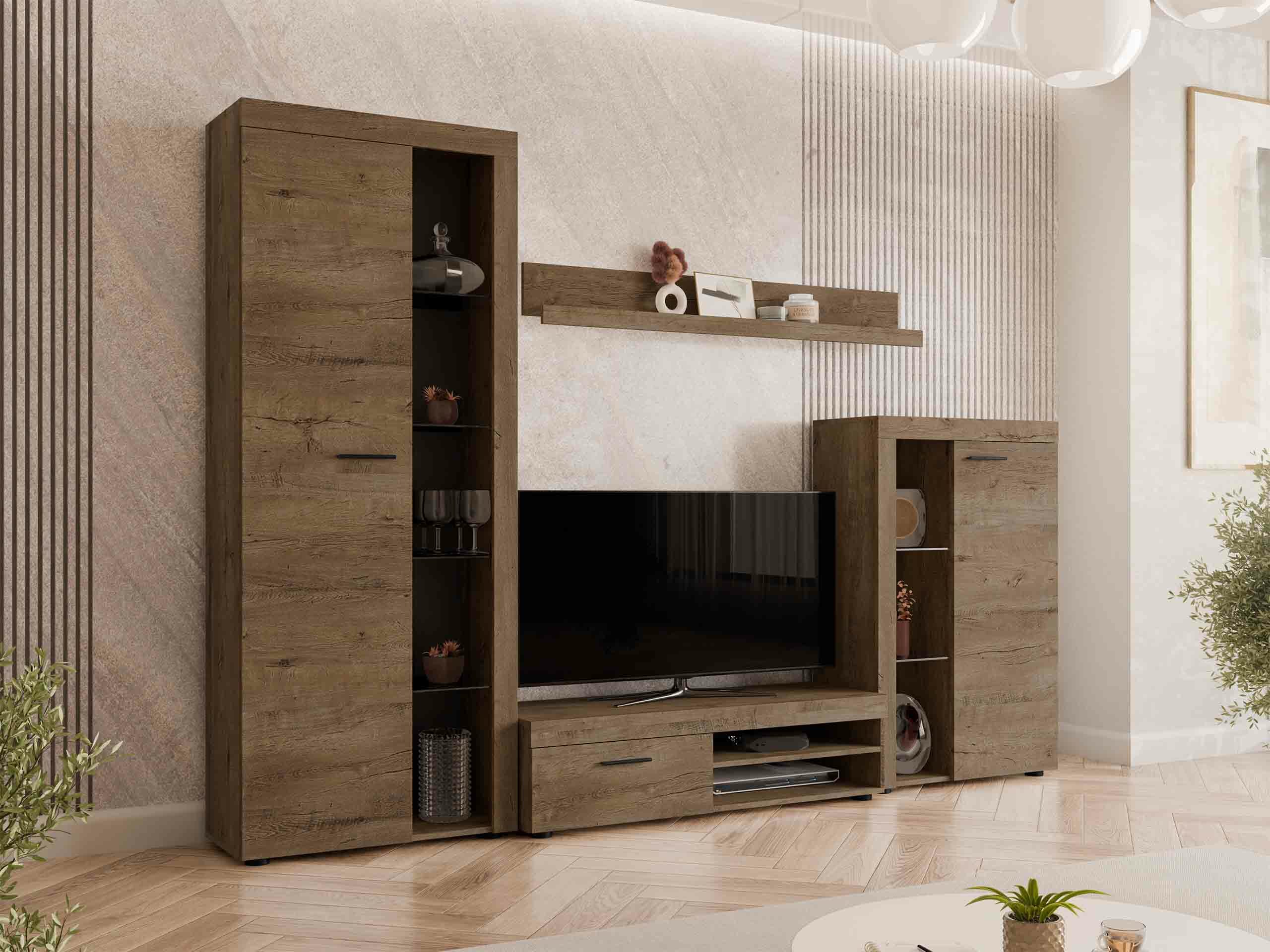 Woonkamerset Tucson 103 (Lefkas eik)