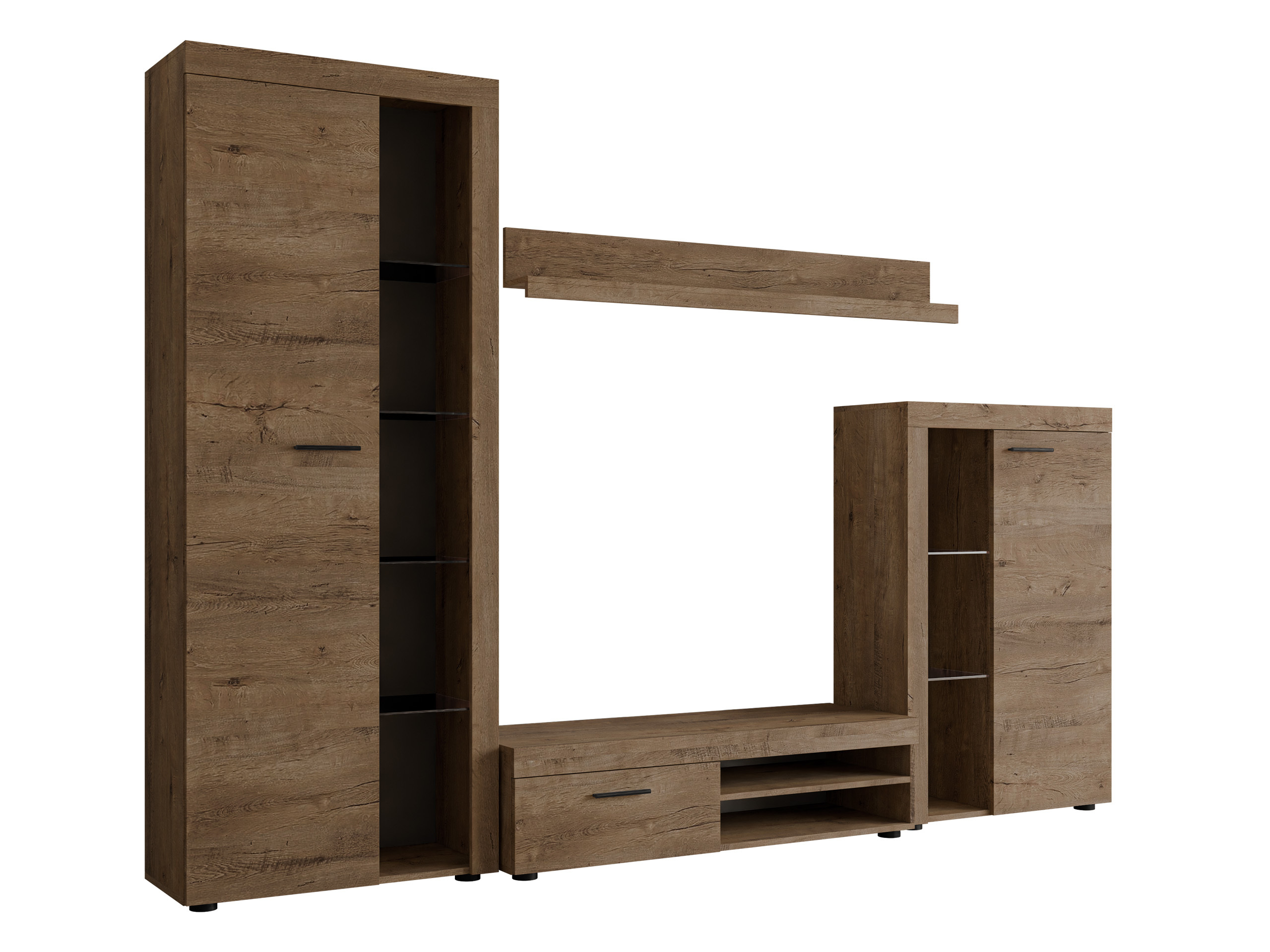 Woonkamerset Tucson 103 (Lefkas eik)