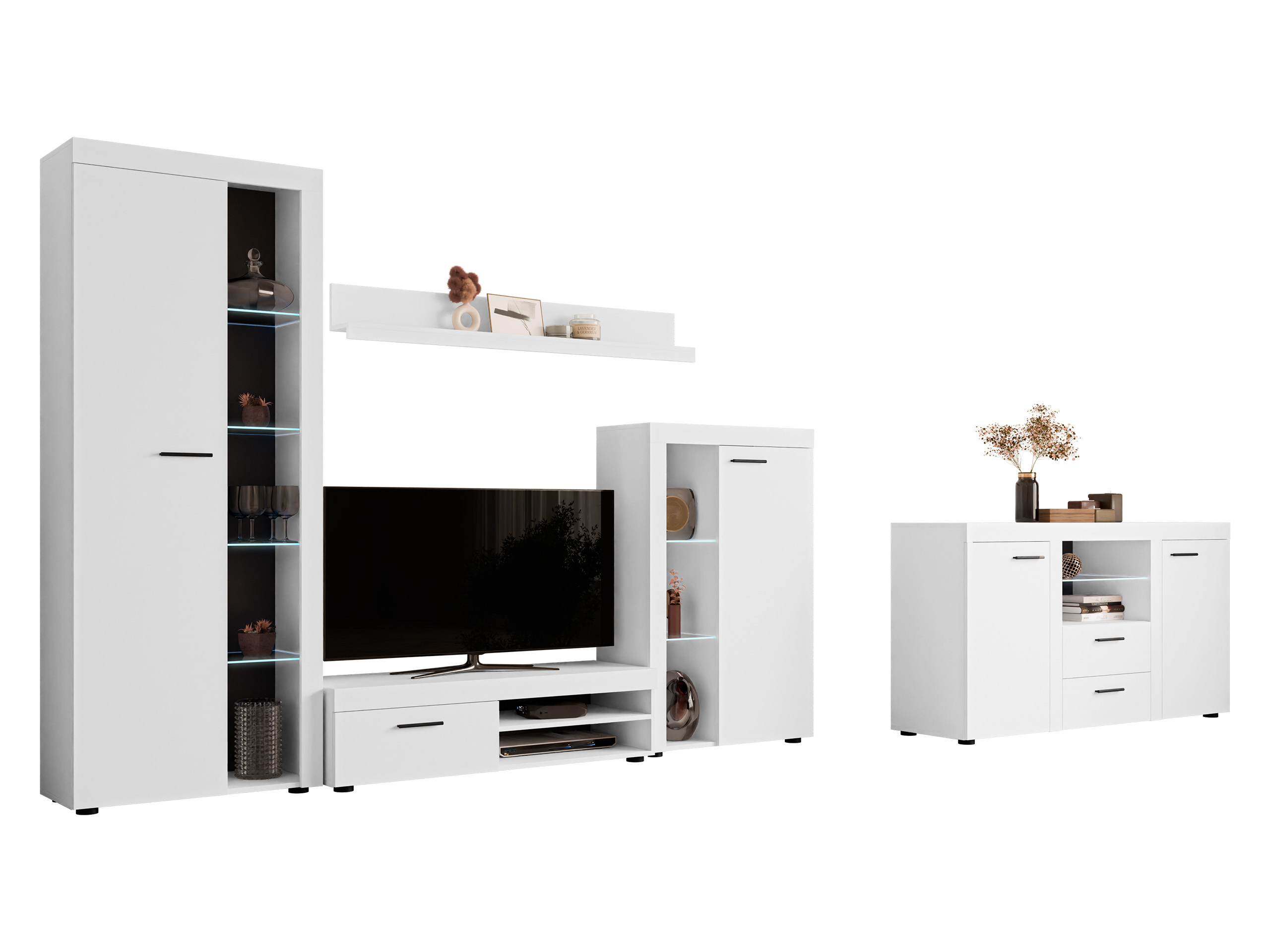 Woonkamerset Tucson 106 (Wit)