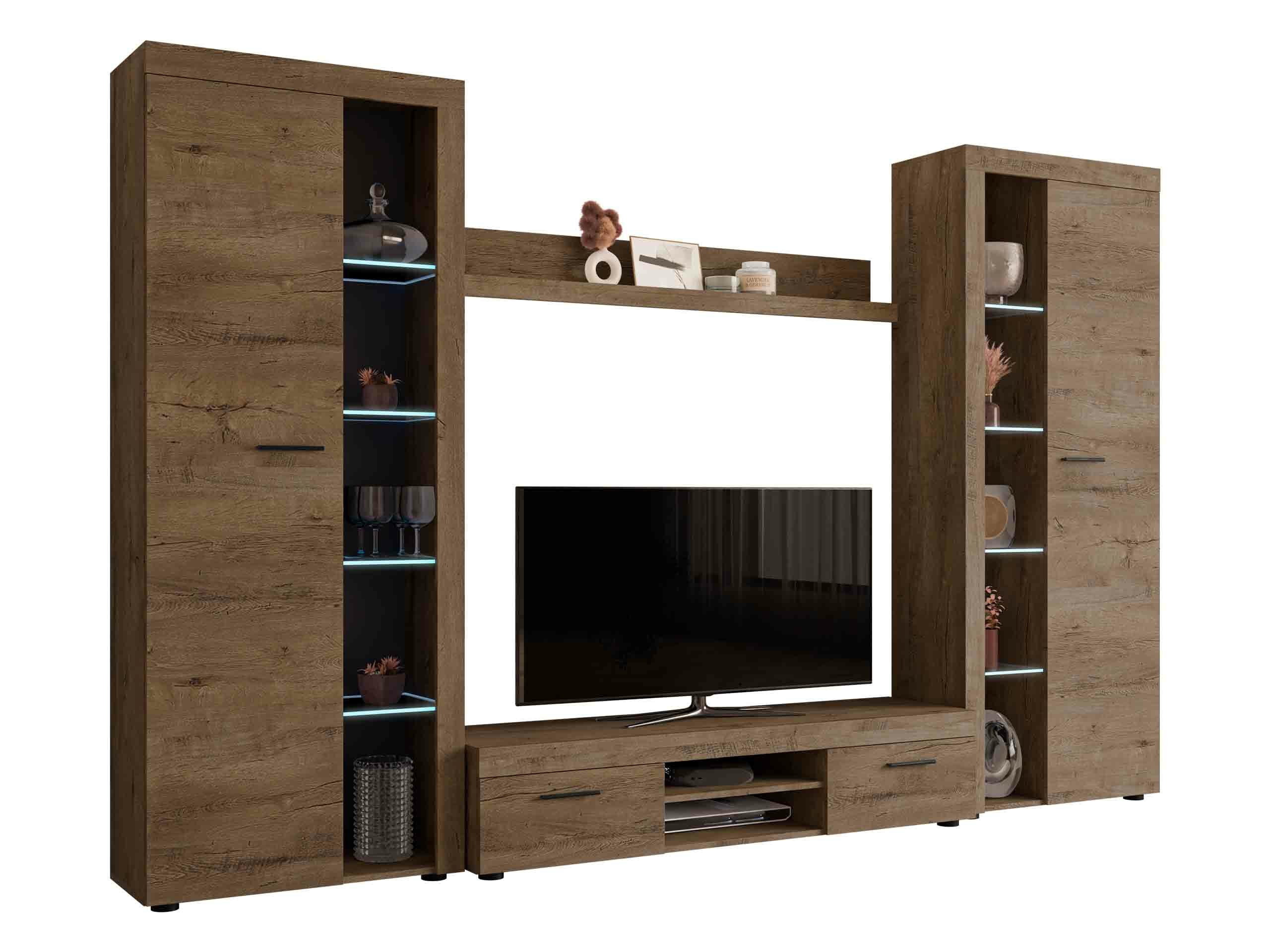 Woonkamerset Tucson 107 (Lefkas eik)