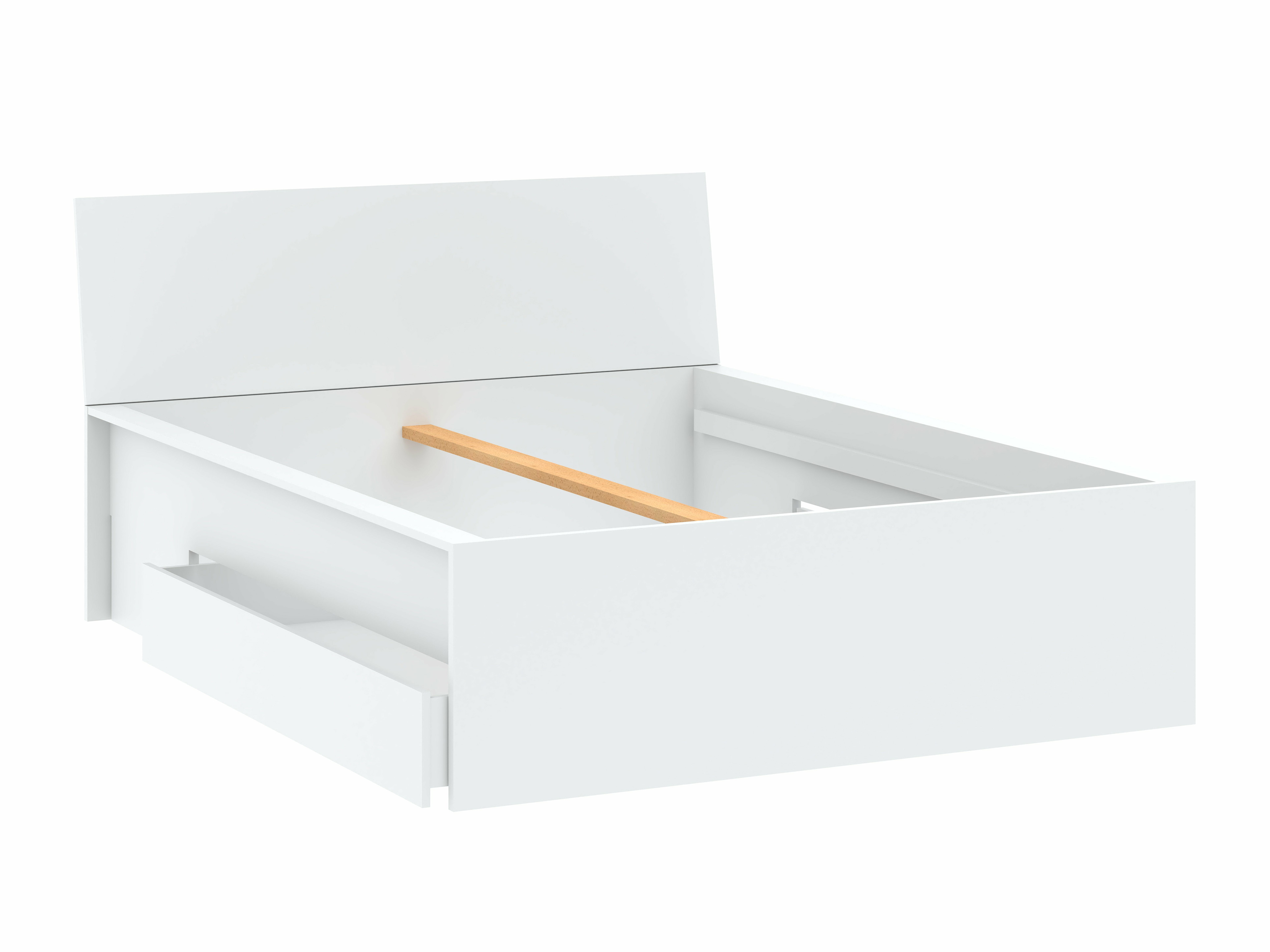 Bed Mervese 105 (Wit)