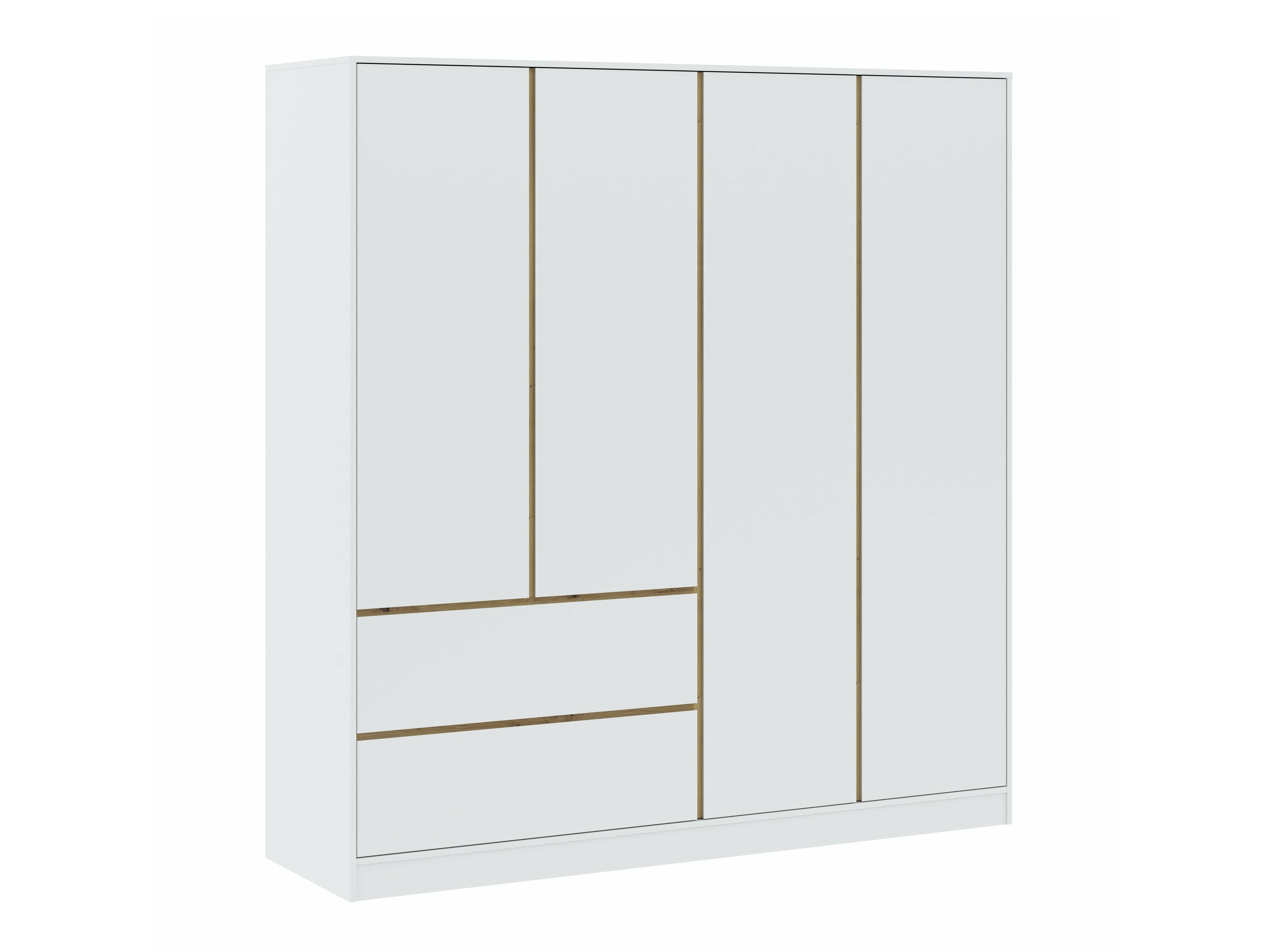 Kledingkast Mervese 104 (Wit)