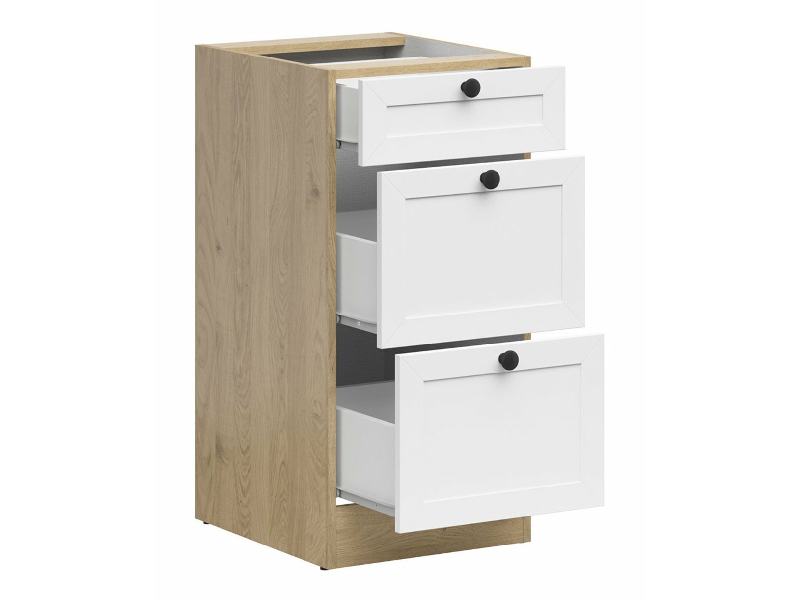 Modulaire keukenset Classic White Oak 125