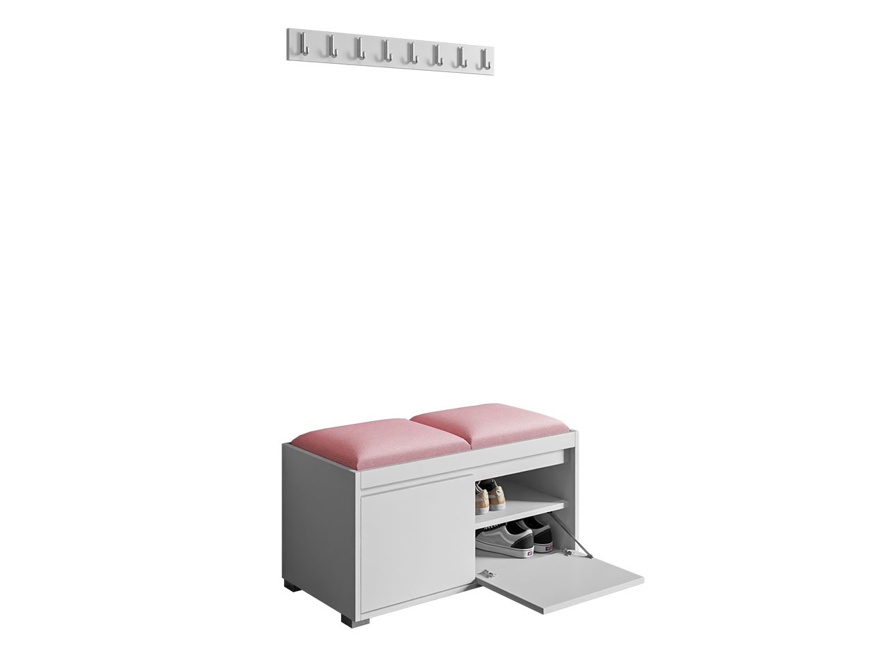 Gangmeubelset Comfivo 386 (Wit + Abriamo 03)