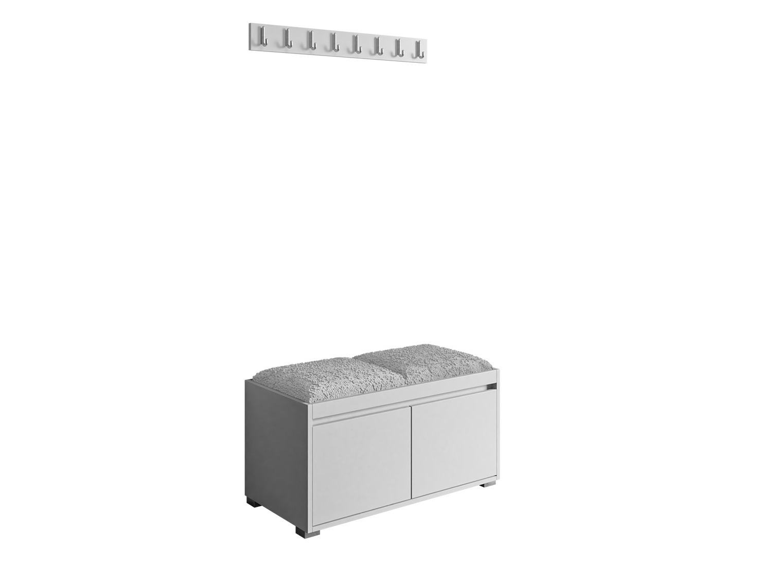 Gangmeubelset Comfivo 386 (Wit + Abriamo 06)