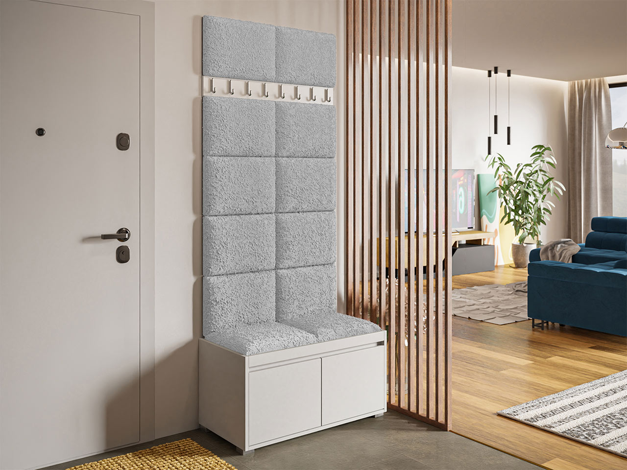 Gangmeubelset Comfivo Pinus IV (Wit + Abriamo 06)