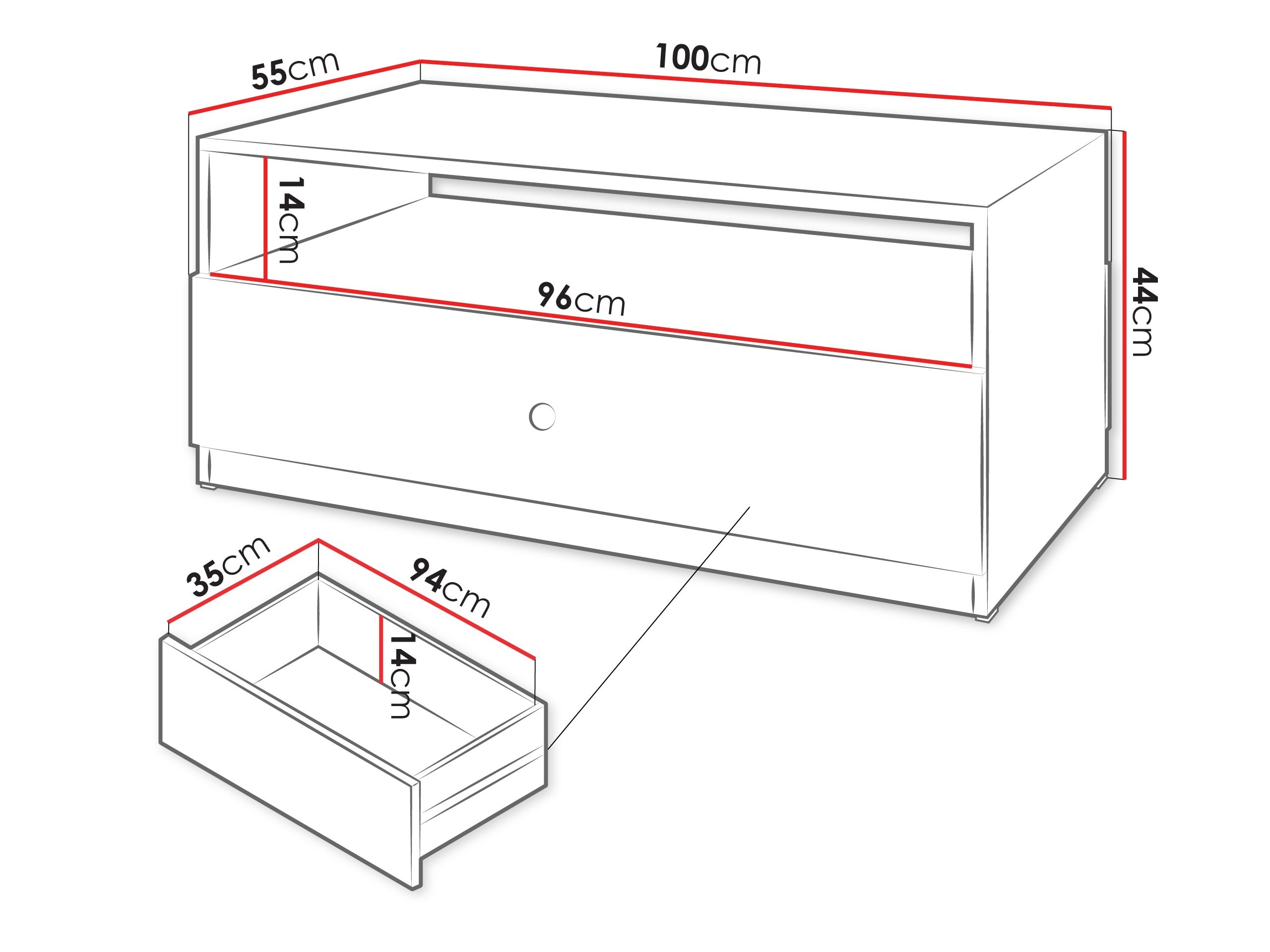 Salontafel Comfivo Lenitas