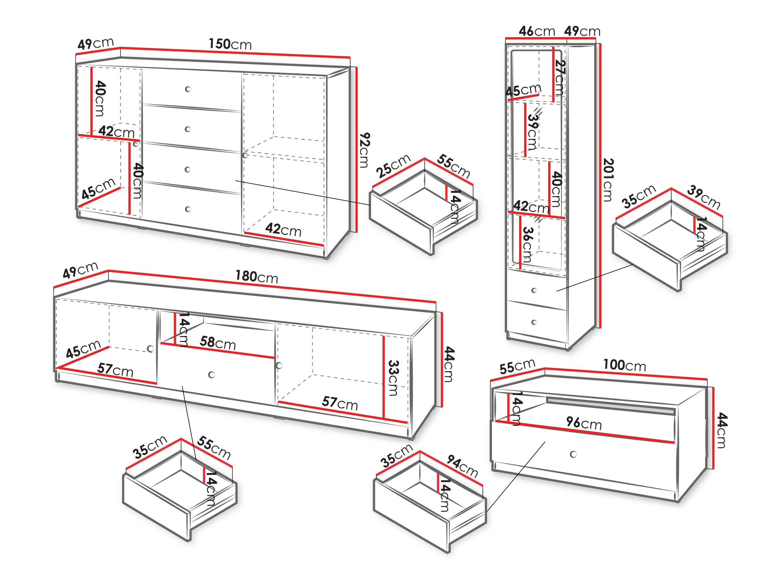 Woonkamerset Comfivo Lenitas