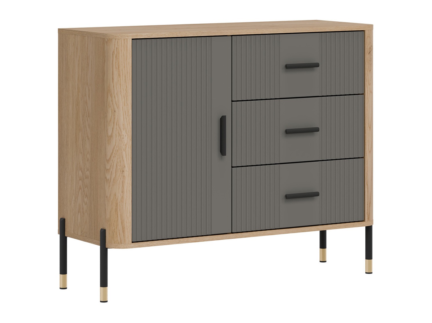 Ladekast Flosora 107 (Grijs)