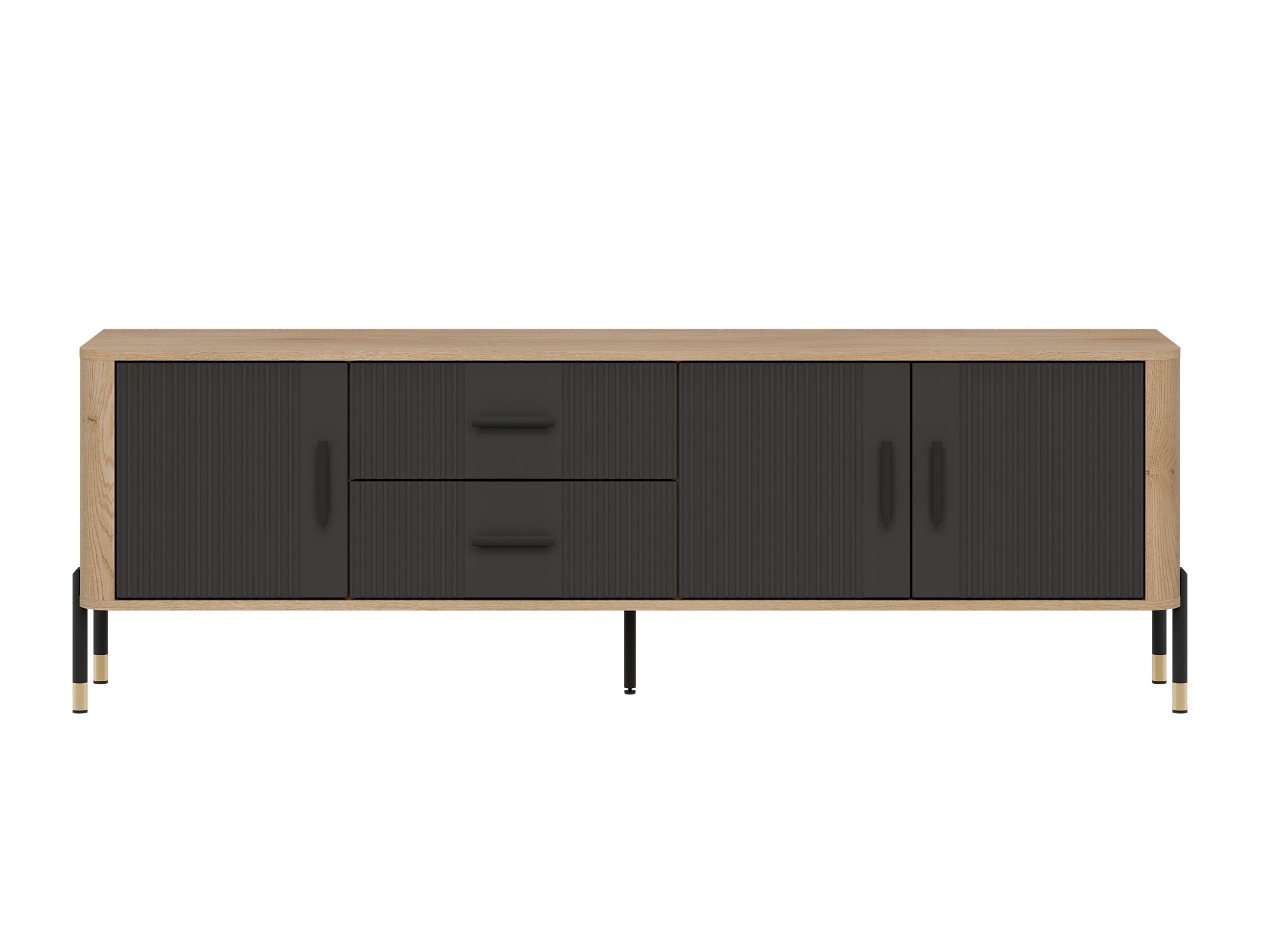 TV-meubel Flosora 105 (Antraciet)