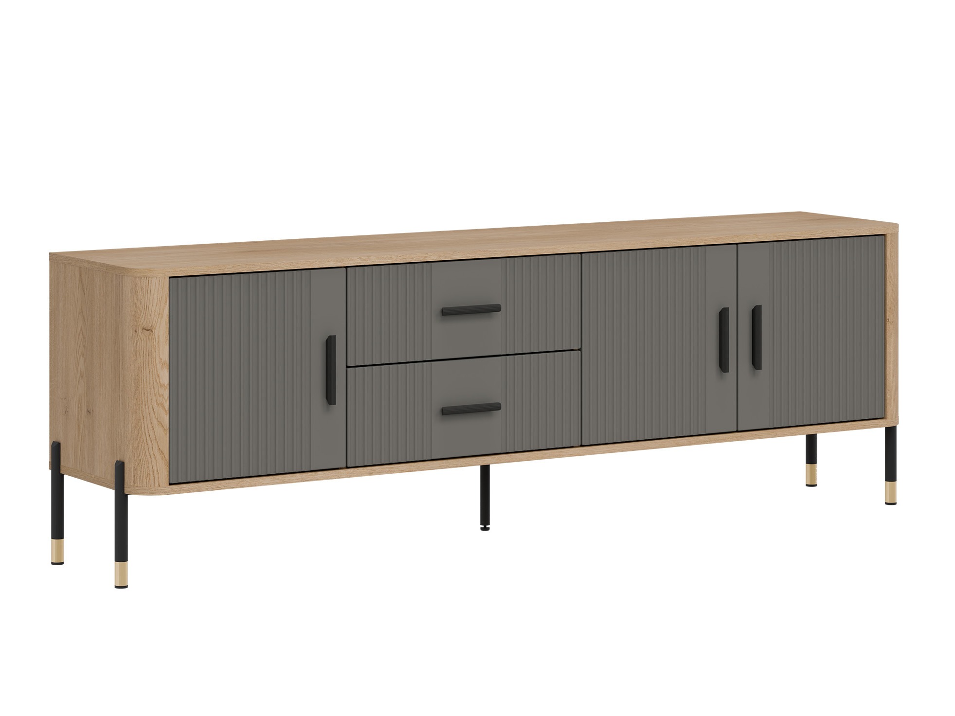 TV-meubel Flosora 105 (Grijs)