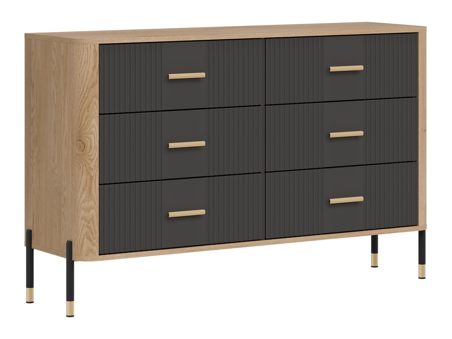 Ladekast Flosora 109 (Antraciet)