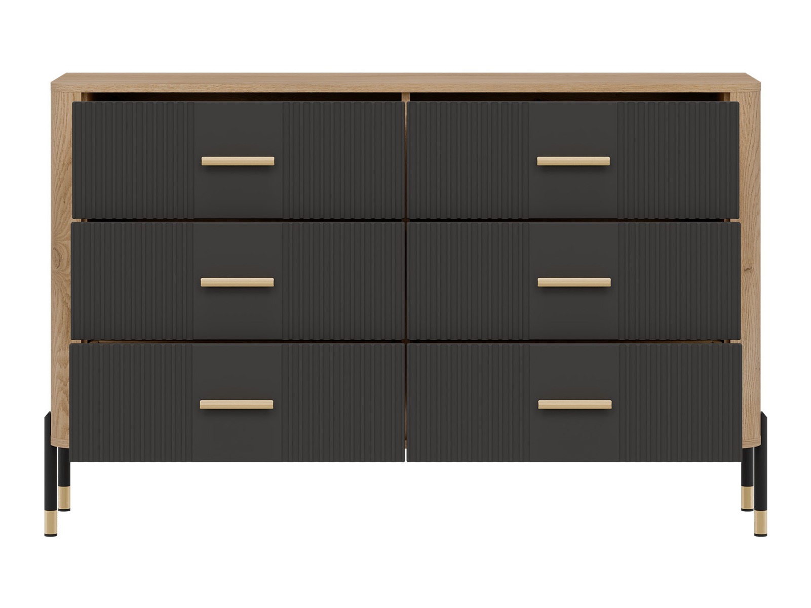 Ladekast Flosora 109 (Antraciet)