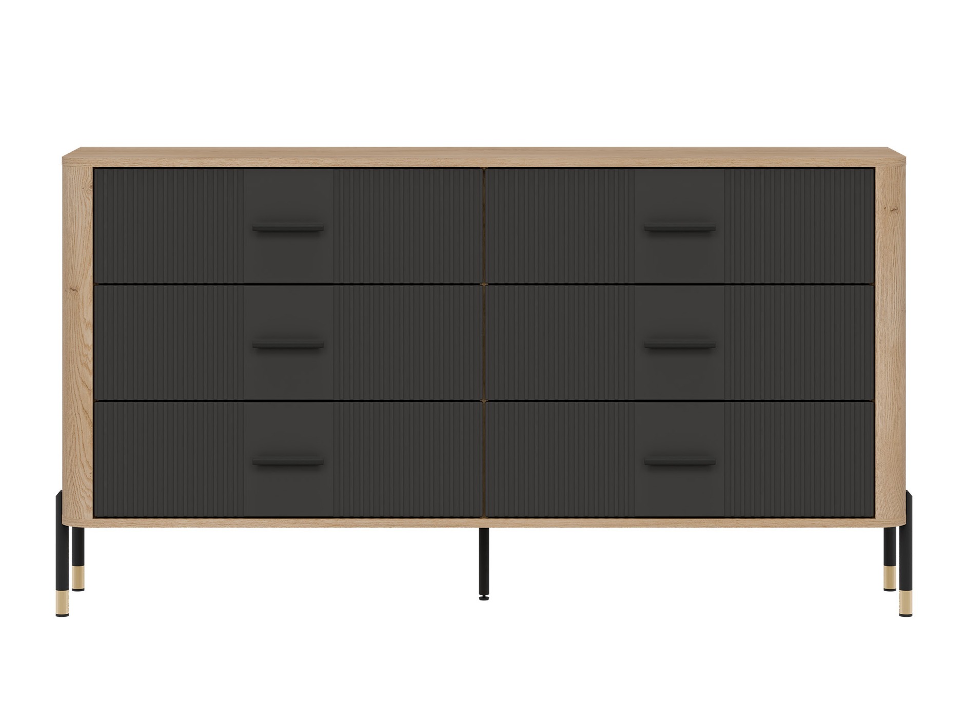 Ladekast Flosora 111 (Antraciet)