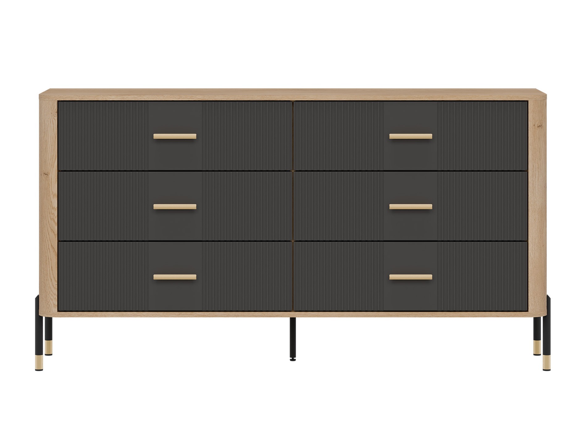 Ladekast Flosora 111 (Antraciet)