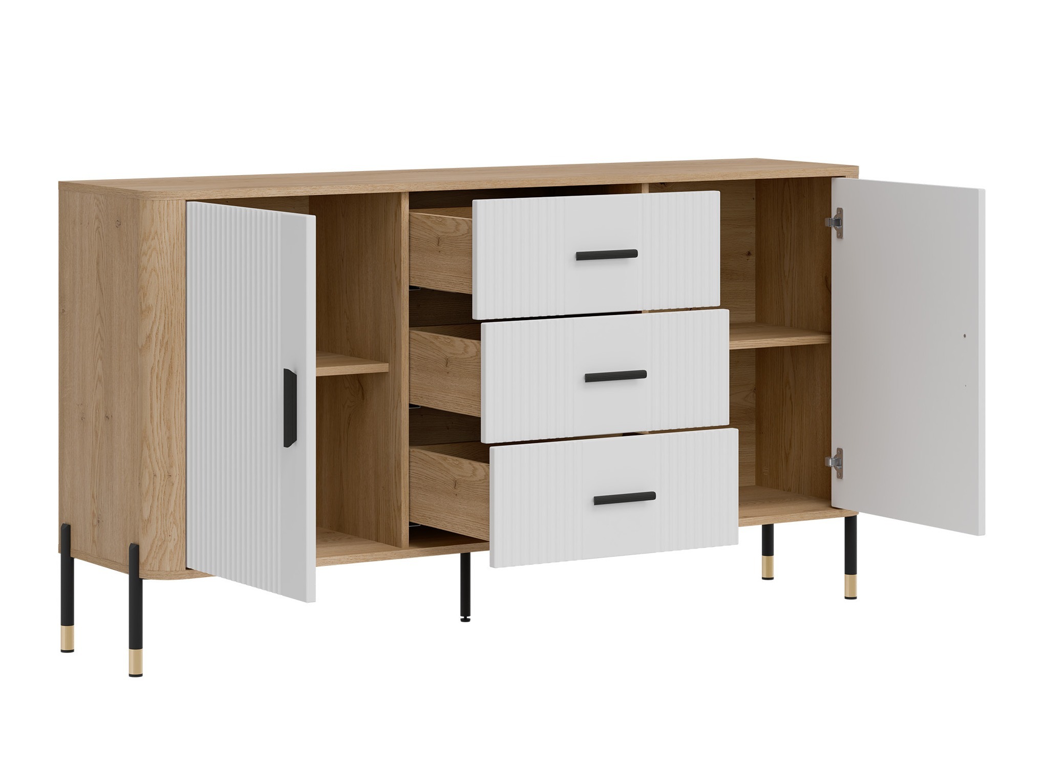 Ladekast Flosora 113 (Wit)