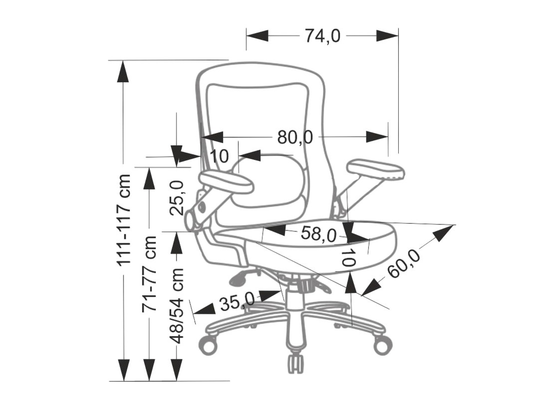 Bureaustoel Houston 2022