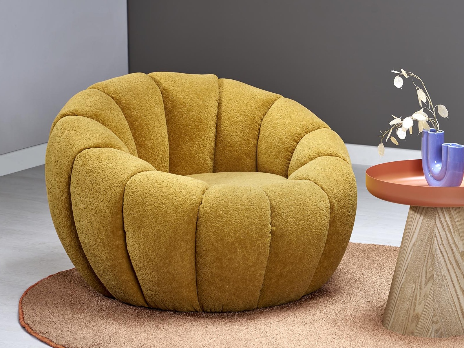 Fauteuil Houston Lana (Geel)