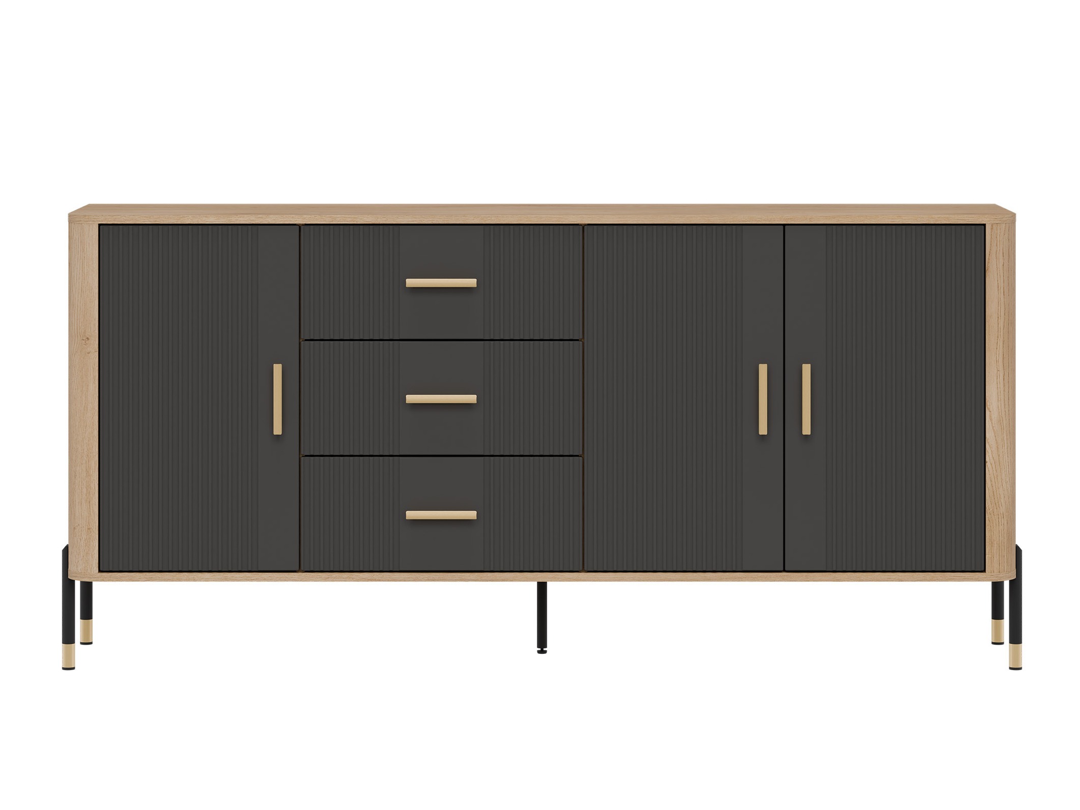 Ladekast Flosora 115 (Antraciet)